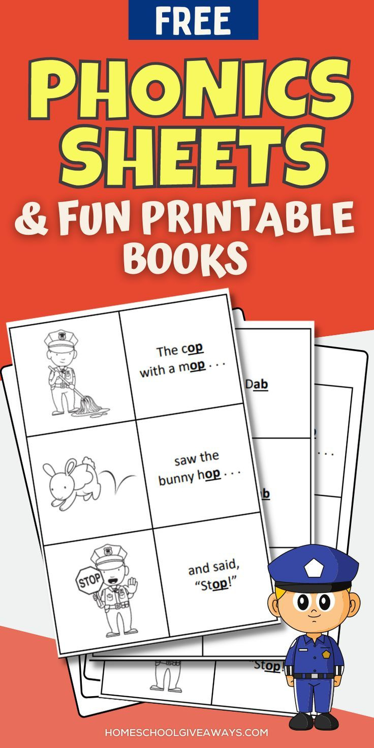 Free Printable Phonics Books And Worksheets with regard to Free Printable Phonic Books