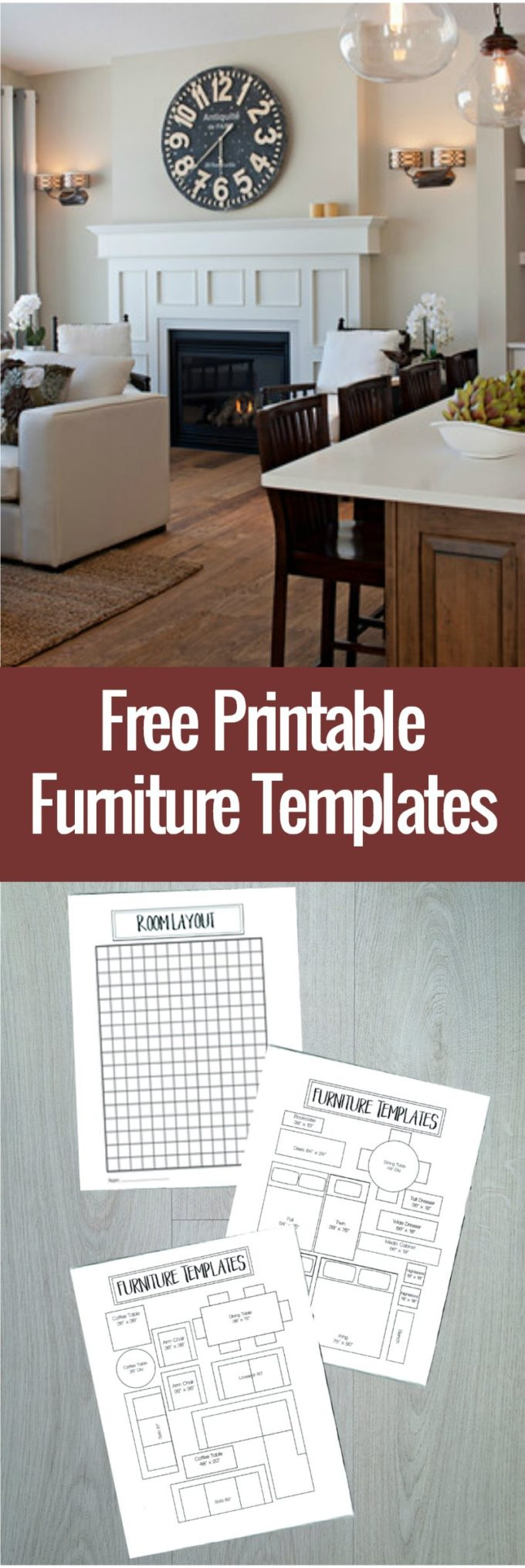 Free Printable Room Planner - Brooklyn Berry Designs for 1 4 Inch Scale Furniture Templates Printable Free