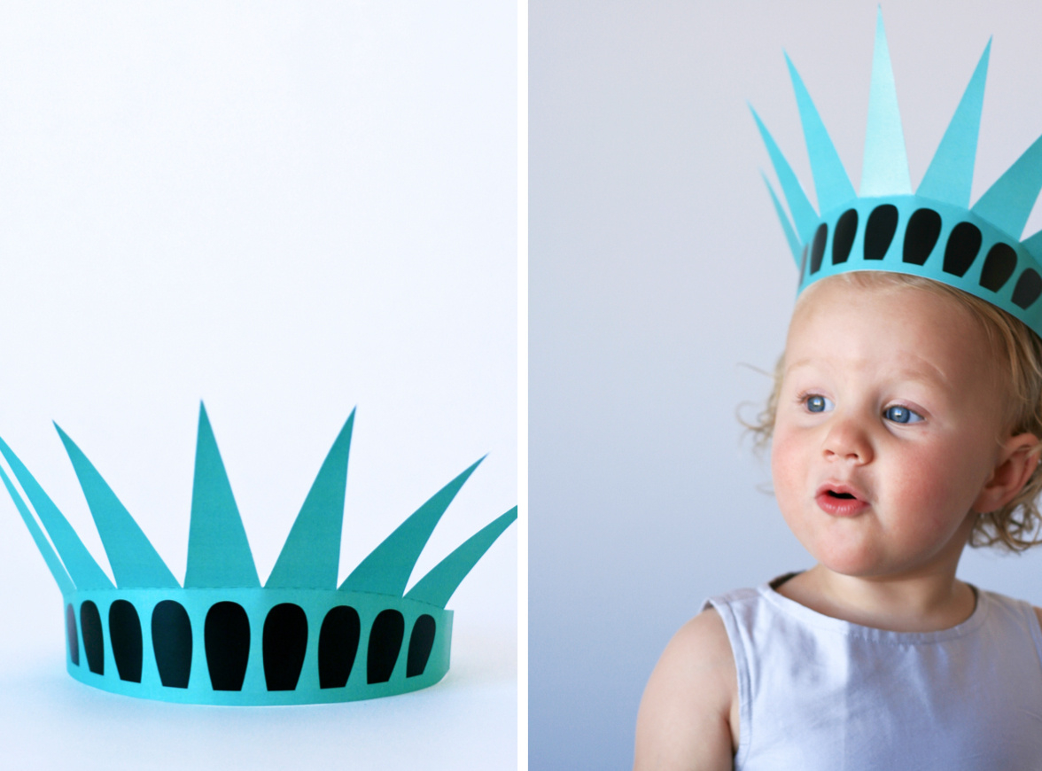 Free Printable Statue Of Liberty Crown - Paging Supermom for Printable Statue of Liberty Crown