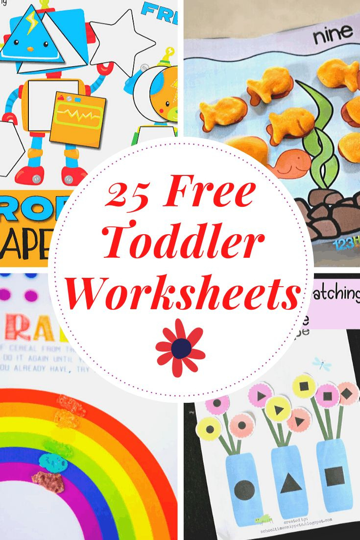 Free Printable Toddler Worksheets To Teach Basic Skills pertaining to Free Printable Activities For 2 Year Olds