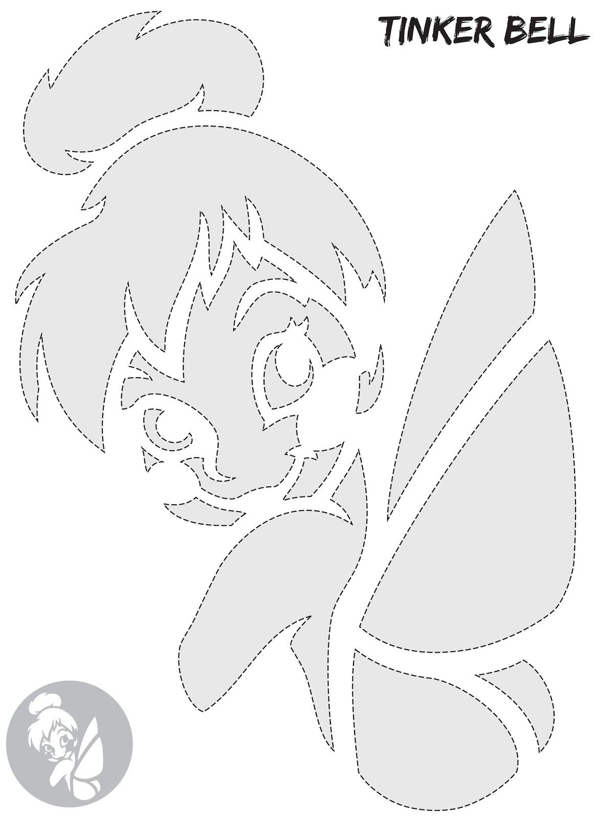 Free Pumpkin Stencils! with regard to Tinkerbell Pumpkin Stencils Free Printable