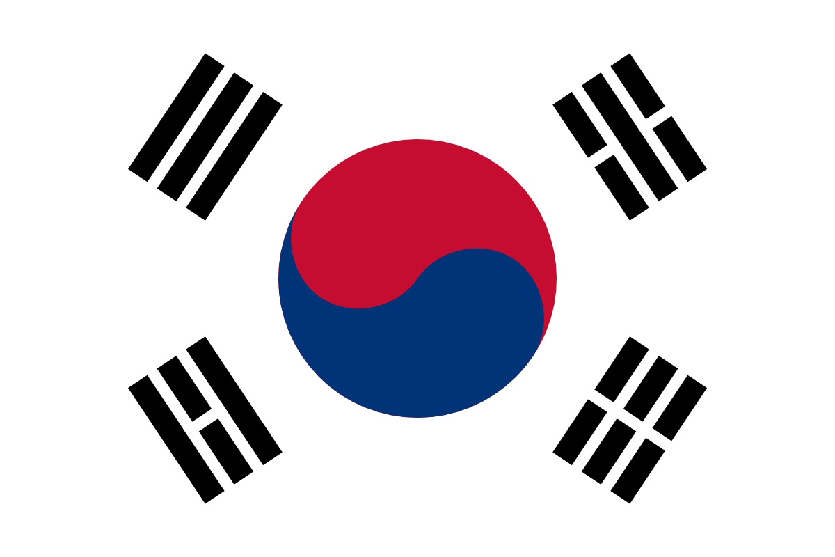 Free South Korea Flag Images: Ai, Eps, Gif, Jpg, Pdf, Png, And Svg for Printable Flag of South Korea