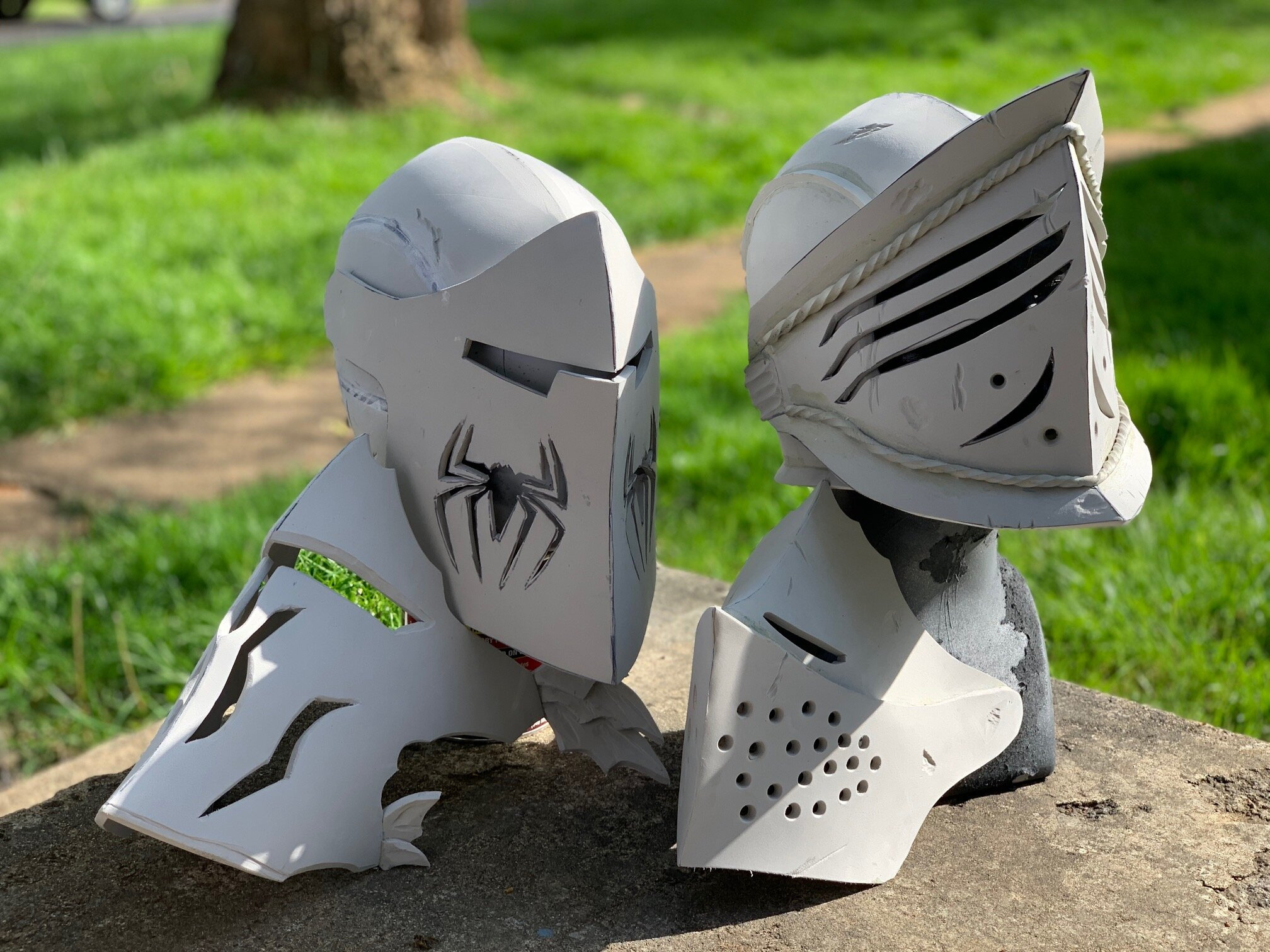 Free Templates — Ashen Warrior Props with regard to Printable Free Foam Helmet Template