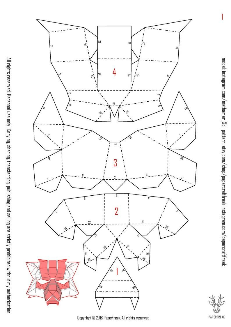 Frequently Asked Questions regarding Free Printable 3D Fox Mask Template