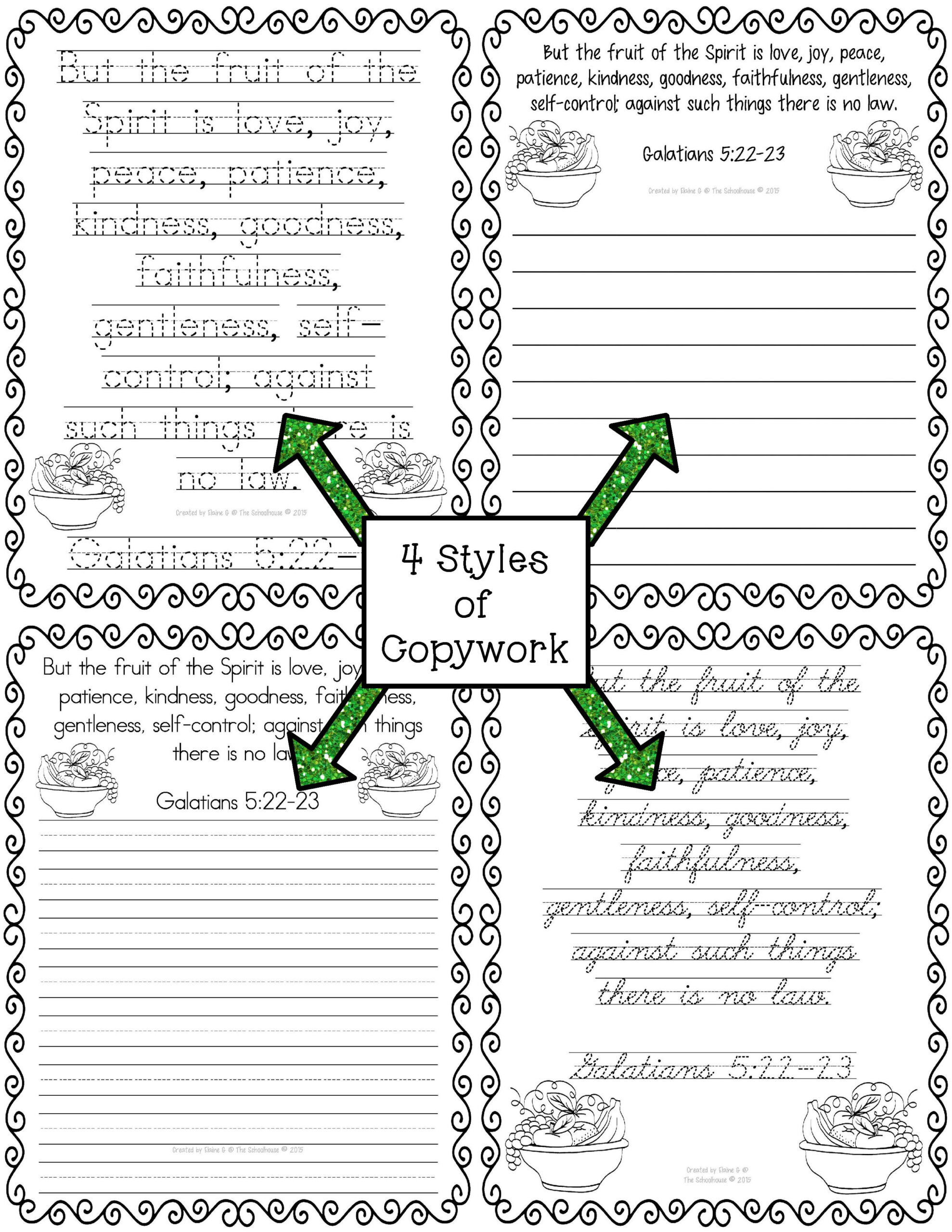 Fruit Of The Spirit Activity Pack - Classful with regard to Printable Fruits of the Holy Spirit Worksheet