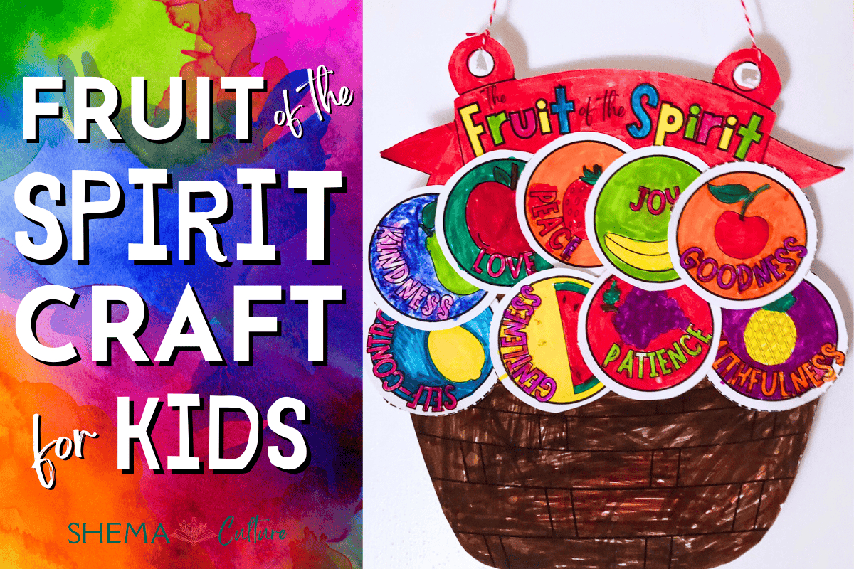 Fruit Of The Spirit Craft: Free Printable Activity for Free Printable Fruit Of The Spirit Crafts