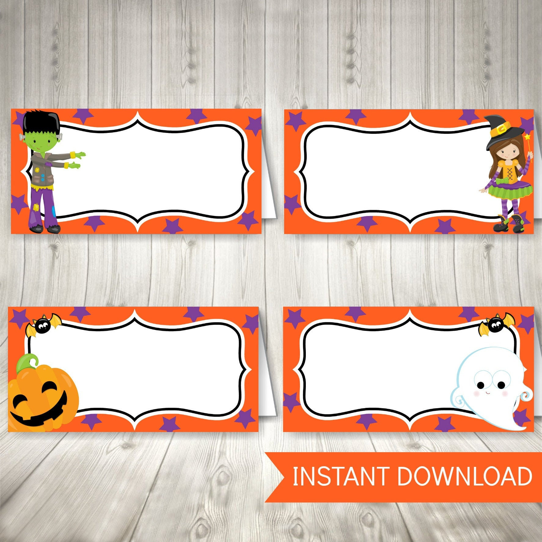 Halloween Food Labels, Free Halloween Invitation, Printable Pdf intended for Halloween Food Labels Printable