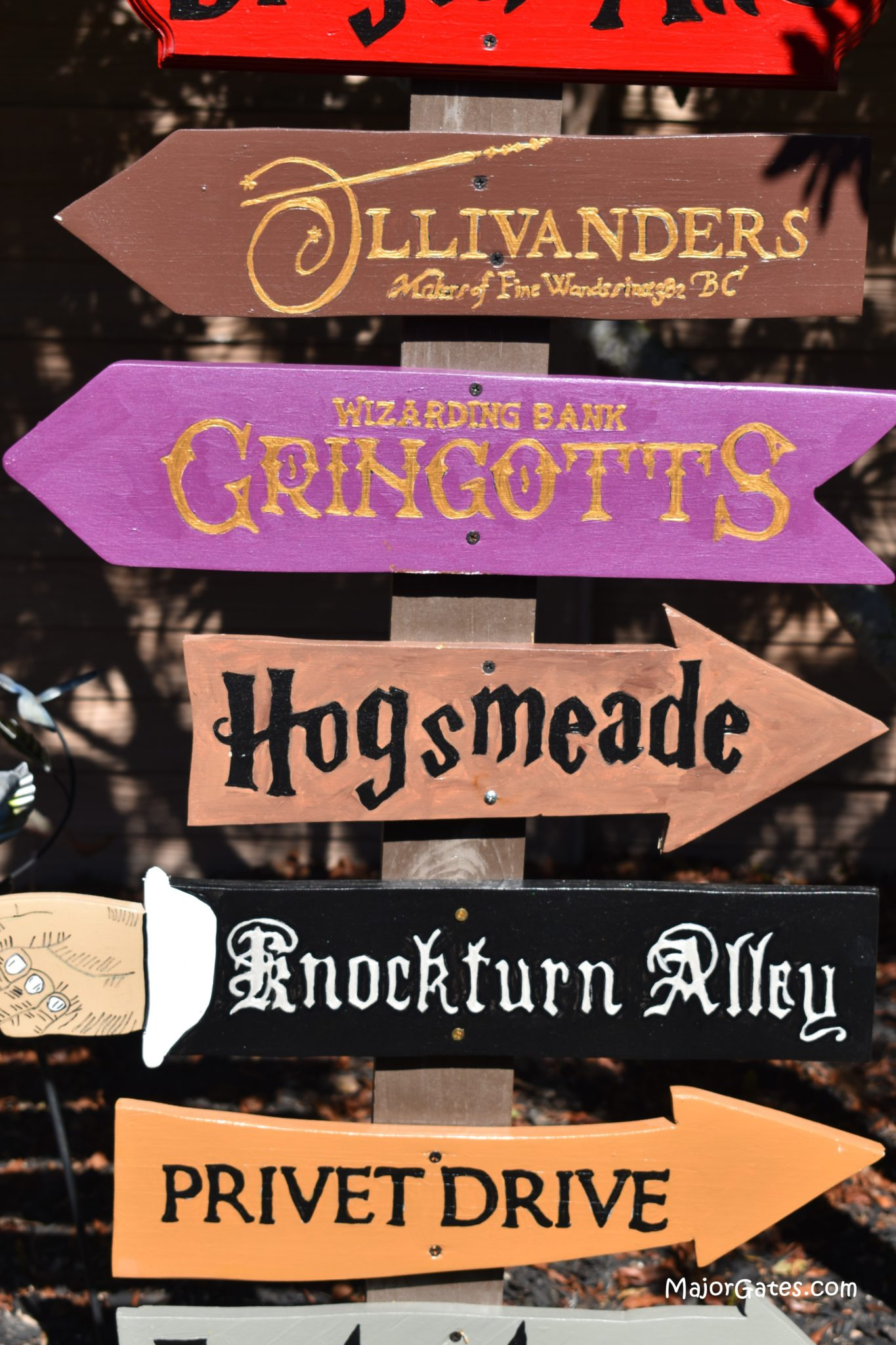 Harry Potter Directional Sign · Major Gates inside Harry Potter Signs Printable Free