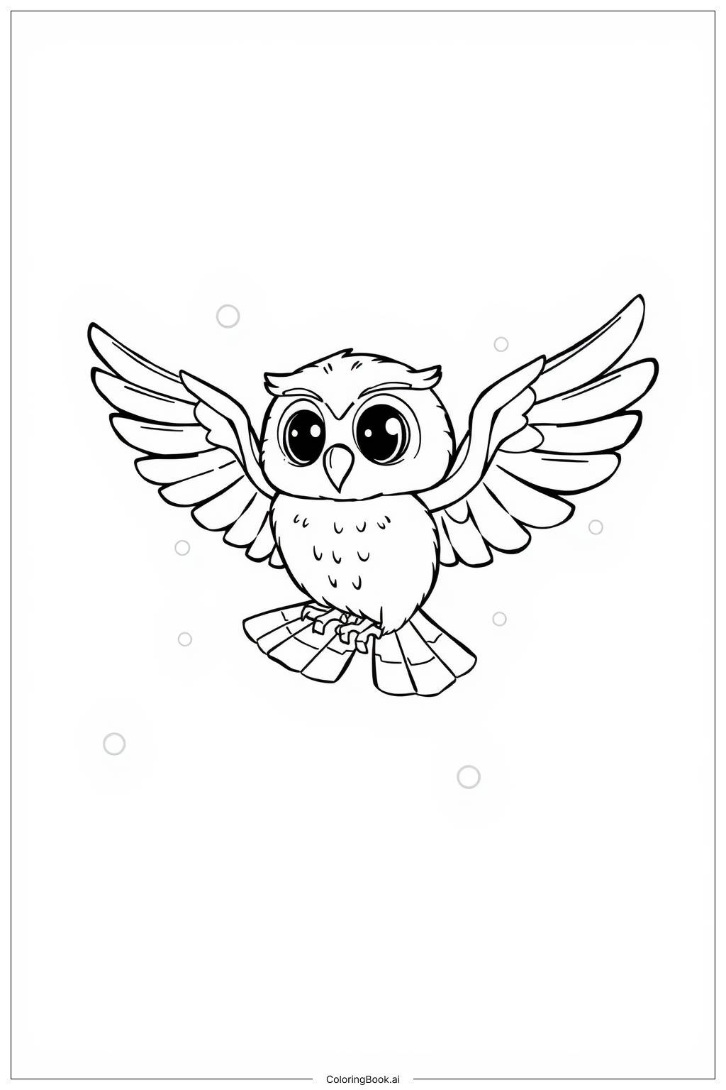 Harry Potter Owl Post Coloring Page (Free Pdf&amp;Png Printable) throughout Harry Potter OWL Printable