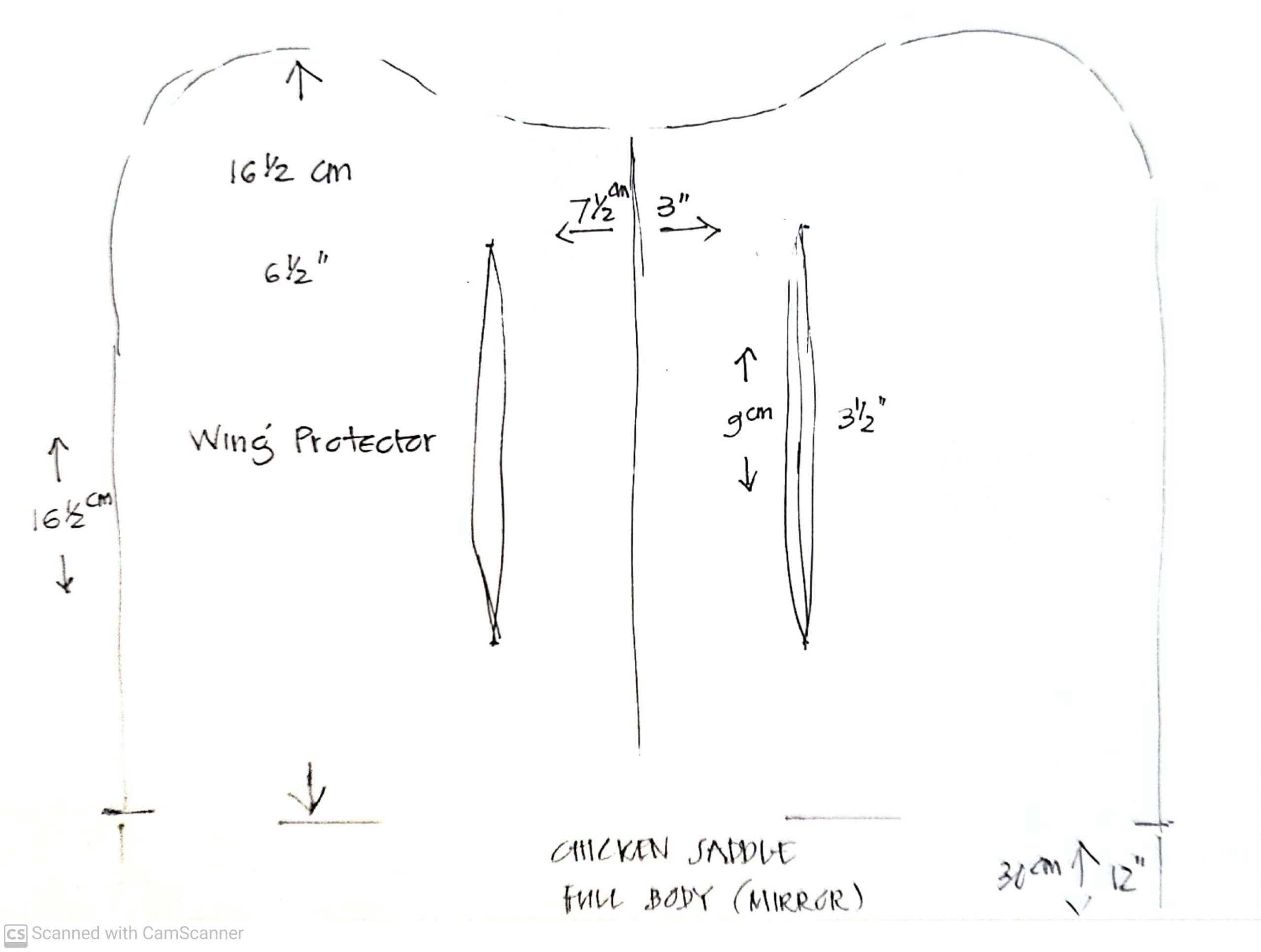 Hen Saddle That Stays Put? (Chickens Forum At Permies) inside Printable Template Chicken Saddle Pattern with Wing Protectors