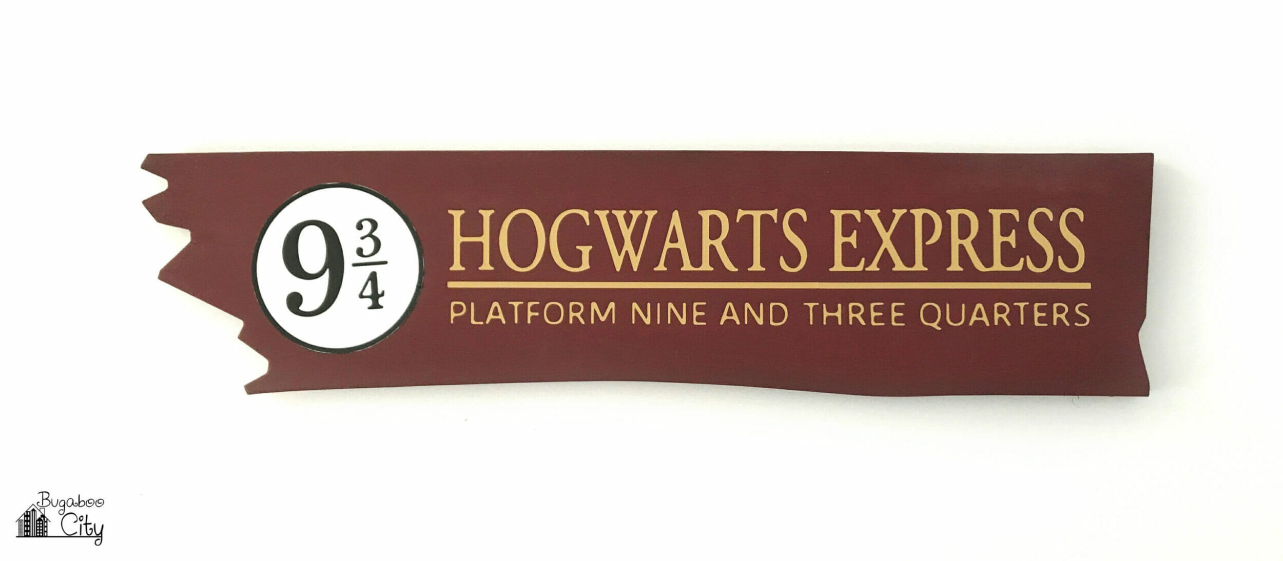 How To Make A Diy Harry Potter Directional Sign For A Wedding Or Party pertaining to Hogwarts Express Printable Sign