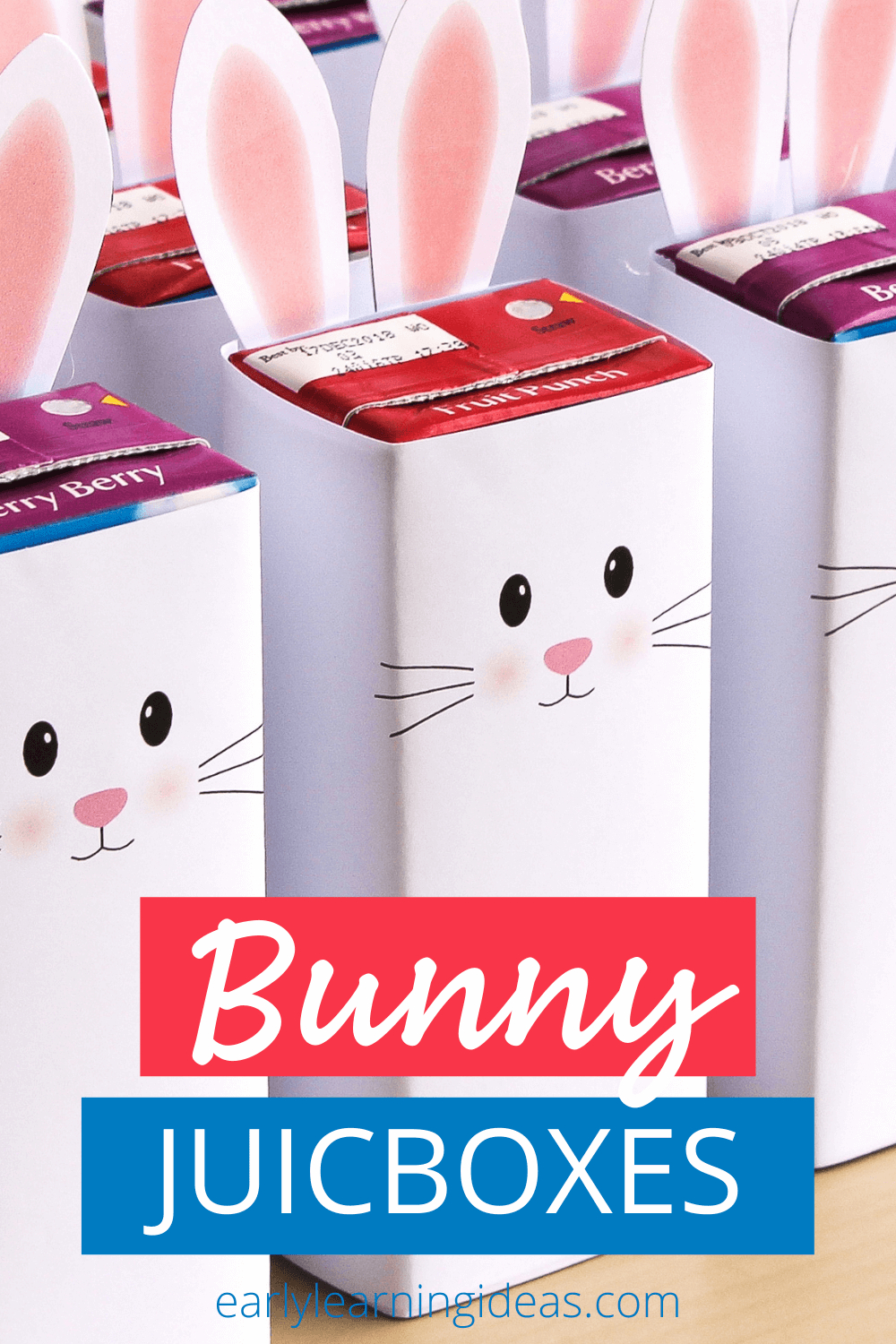 How To Make Easter Bunny Juice Boxes With Free Printable Cover intended for Bunny Juice Box Printable