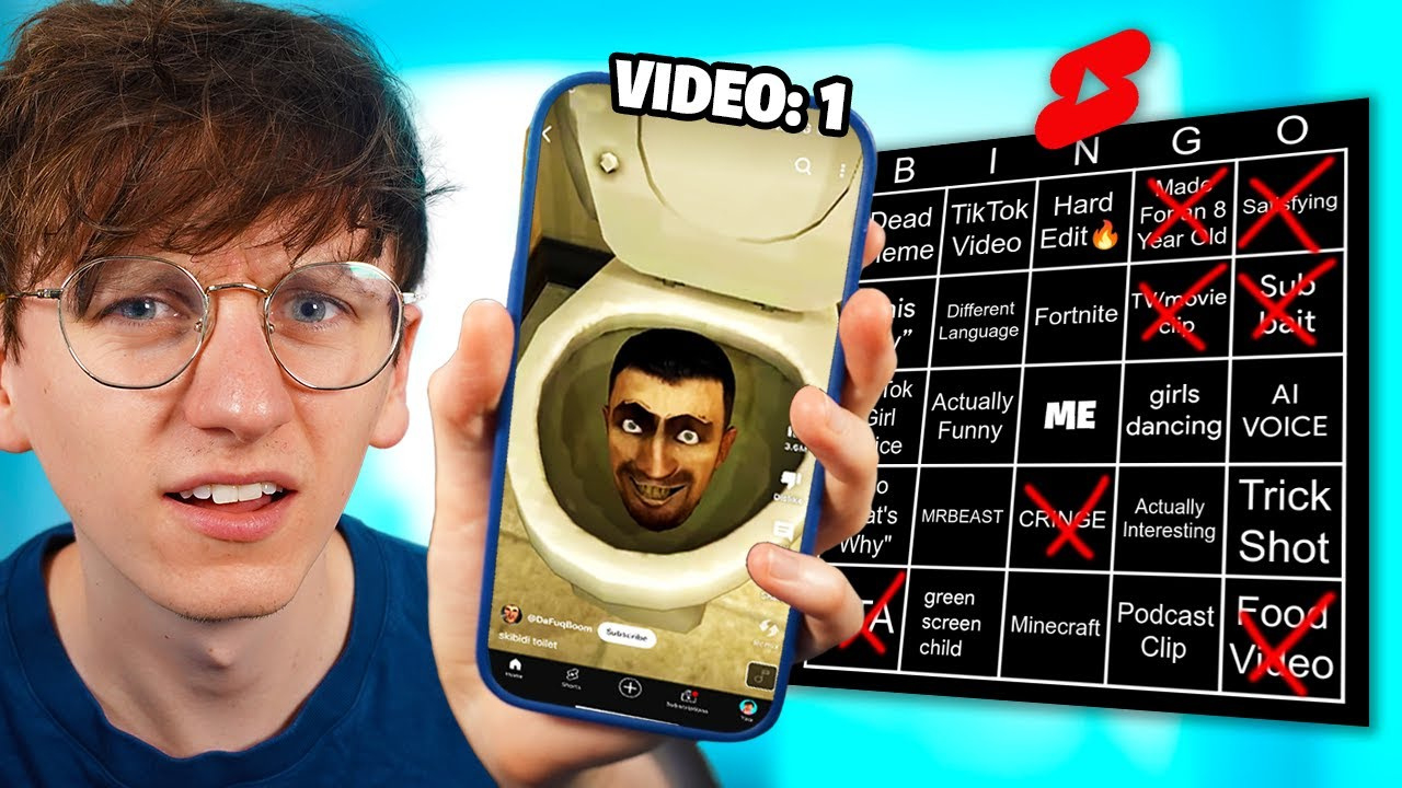 I Tried Youtube Shorts Bingo with regard to Youtube Shorts Bingo Card