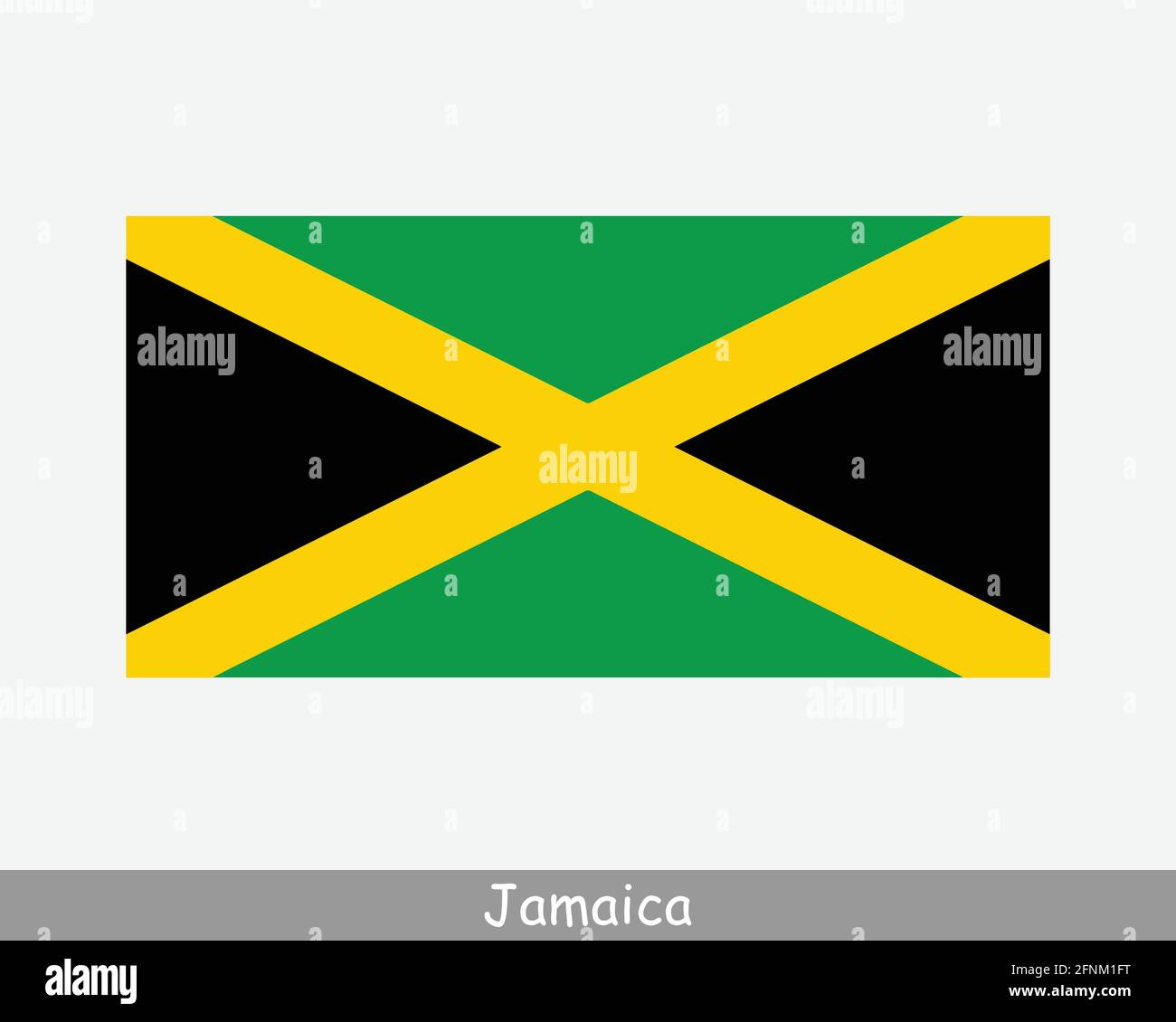 Jamaica Flag Svg Hi-Res Stock Photography And Images - Alamy within Flag of Jamaica Printable