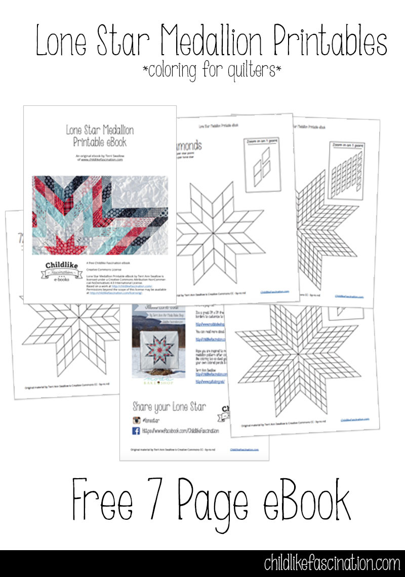 Jellied Lone Star Is Up At The Moda Bake Shop!! in Free Printable Lone Star Quilt Pattern