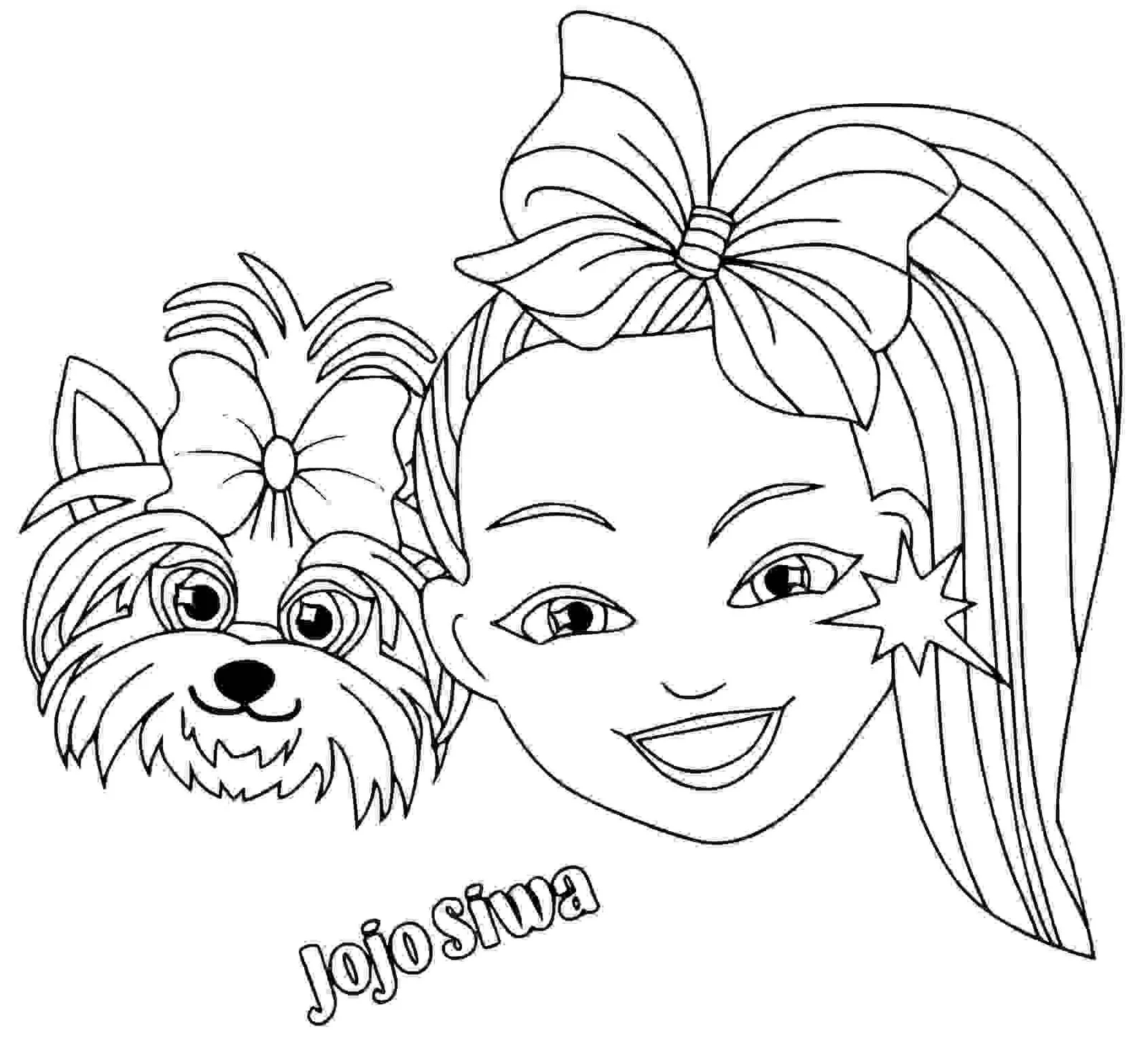 Jojo Siwa Coloring Pages To Print - Free Printable Coloring Pages throughout Free Jojo Siwa Printables