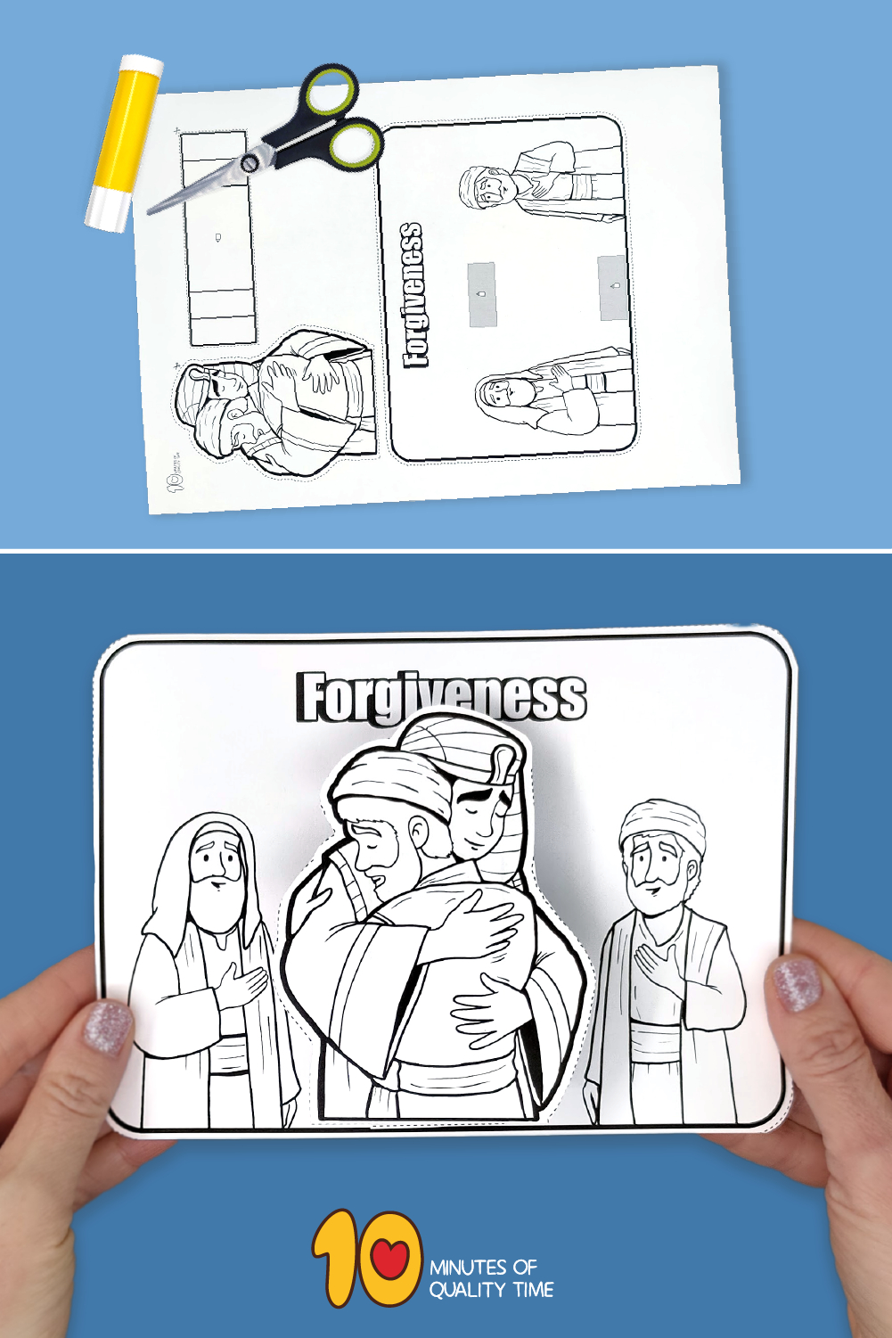 Joseph Forgives His Brothers – 10 Minutes Of Quality Time regarding Free Printable Joseph Forgives His Brothers Craft