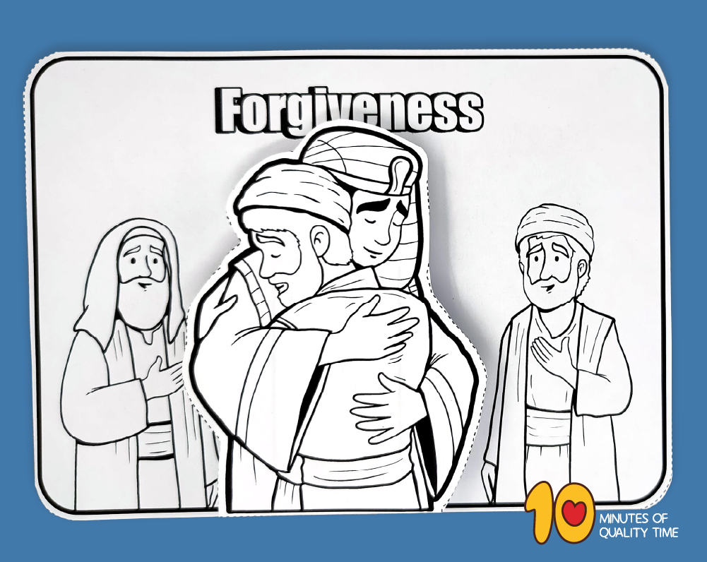 Joseph Forgives His Brothers – 10 Minutes Of Quality Time with regard to Free Printable Joseph Forgives His Brothers Craft