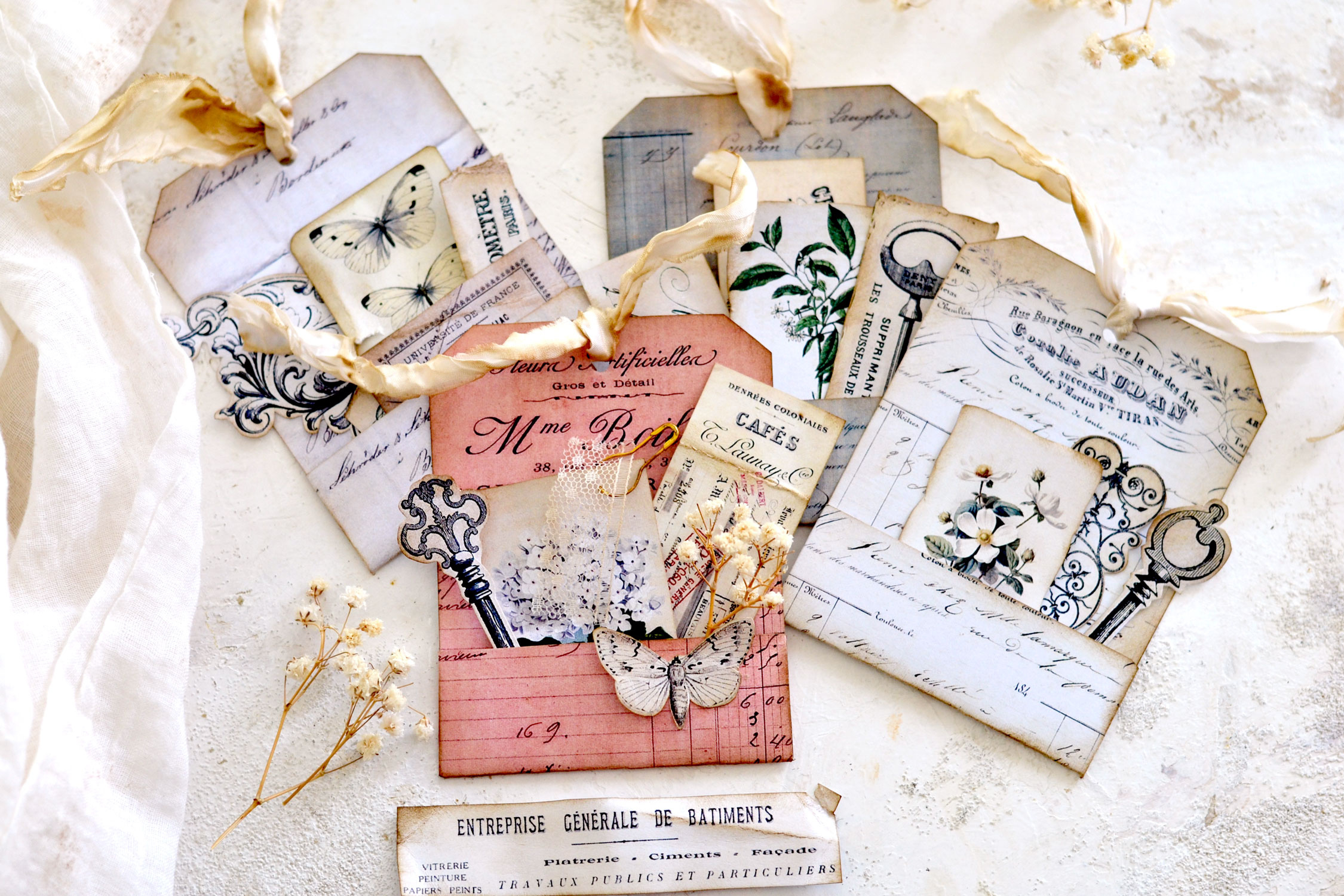 Junk Journal Pockets: (Free Printables!) - The Graphics Fairy throughout Junk Journal Printables Free