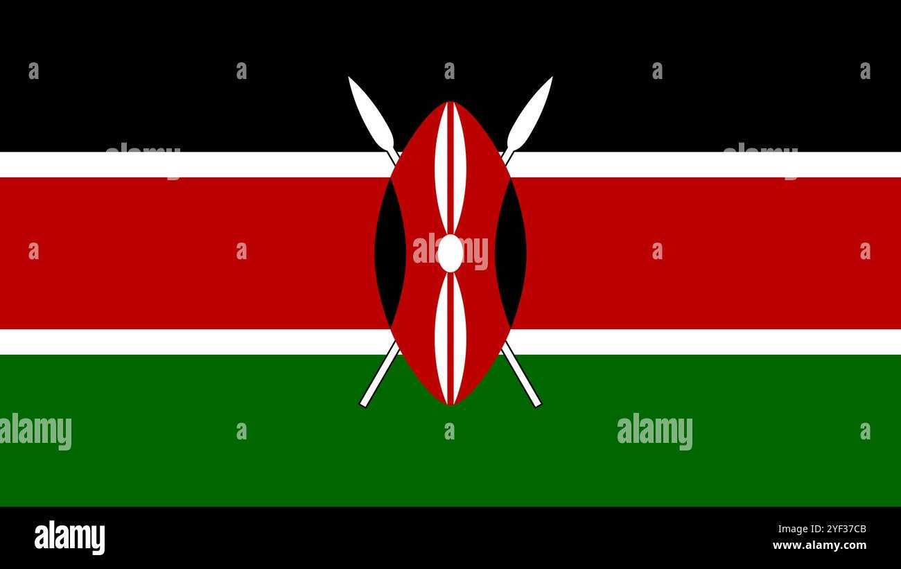 Kenya Flag -Fotos Und -Bildmaterial In Hoher Auflösung – Alamy with Printable Flag of Kenya