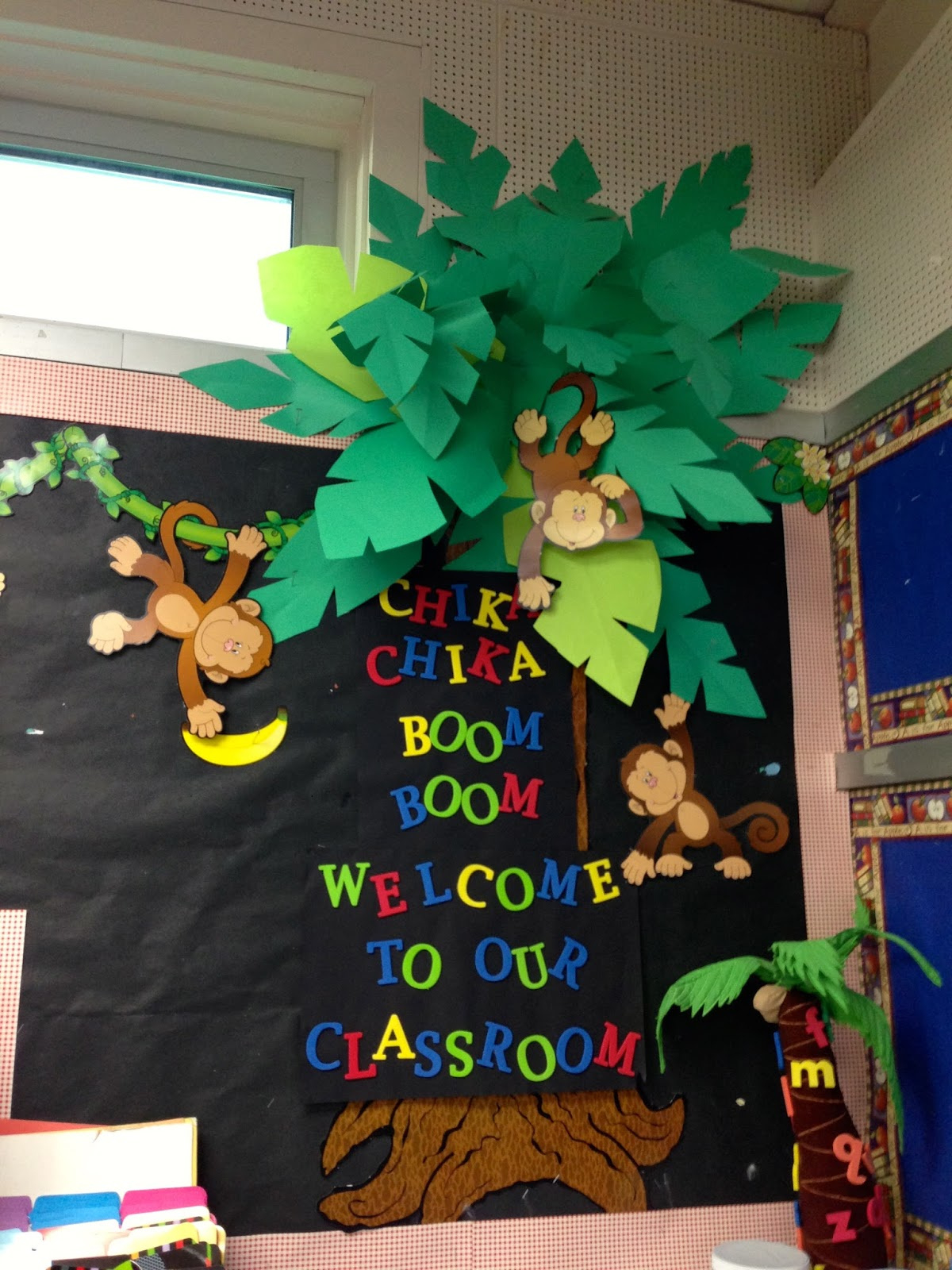 Kfundamentals: Chicka-Chicka-Boom-Boom: (Classroom Set-Up Part 3) throughout Chicka Chicka Boom Boom Bulletin Board Printables