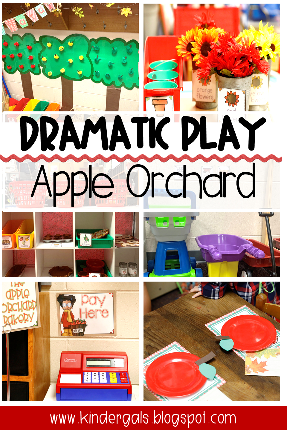 Kindergals: Apple Orchard Bakery Dramatic Play intended for Apple Orchard Dramatic Play Free Printables
