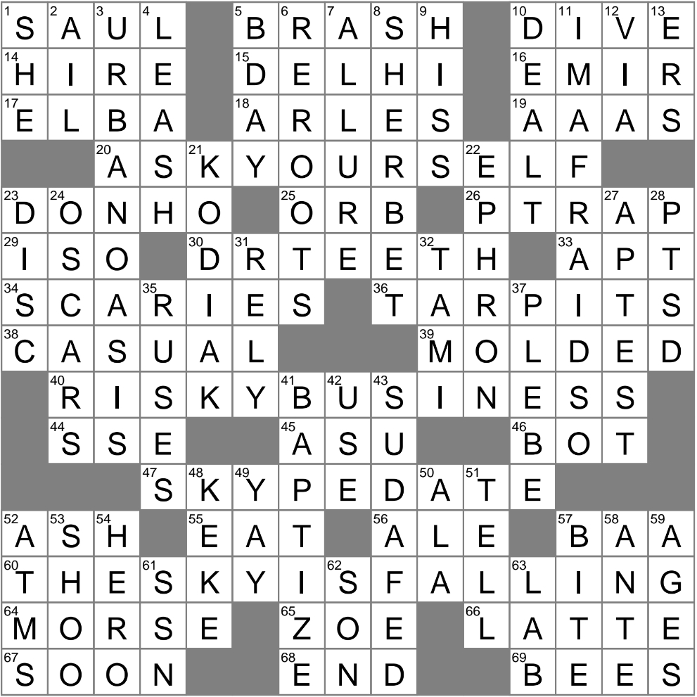 La Times Crossword 18 Dec 24, Wednesday - Laxcrossword inside La Times Crossword Printable 2018