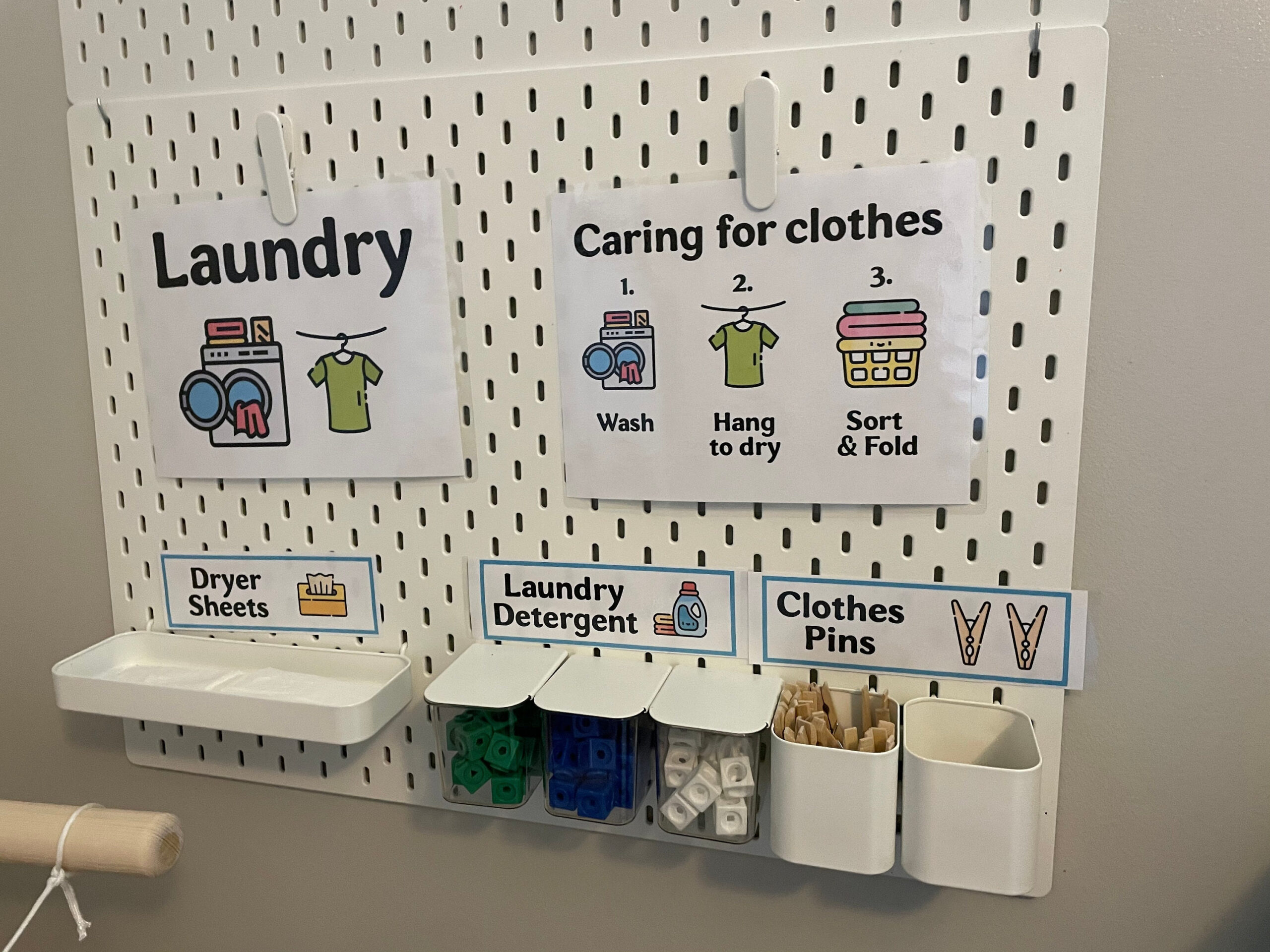 Laundry Dramatic Play Printable Pretend Play Laundry Bundle for Laundromat Dramatic Play Free Printables