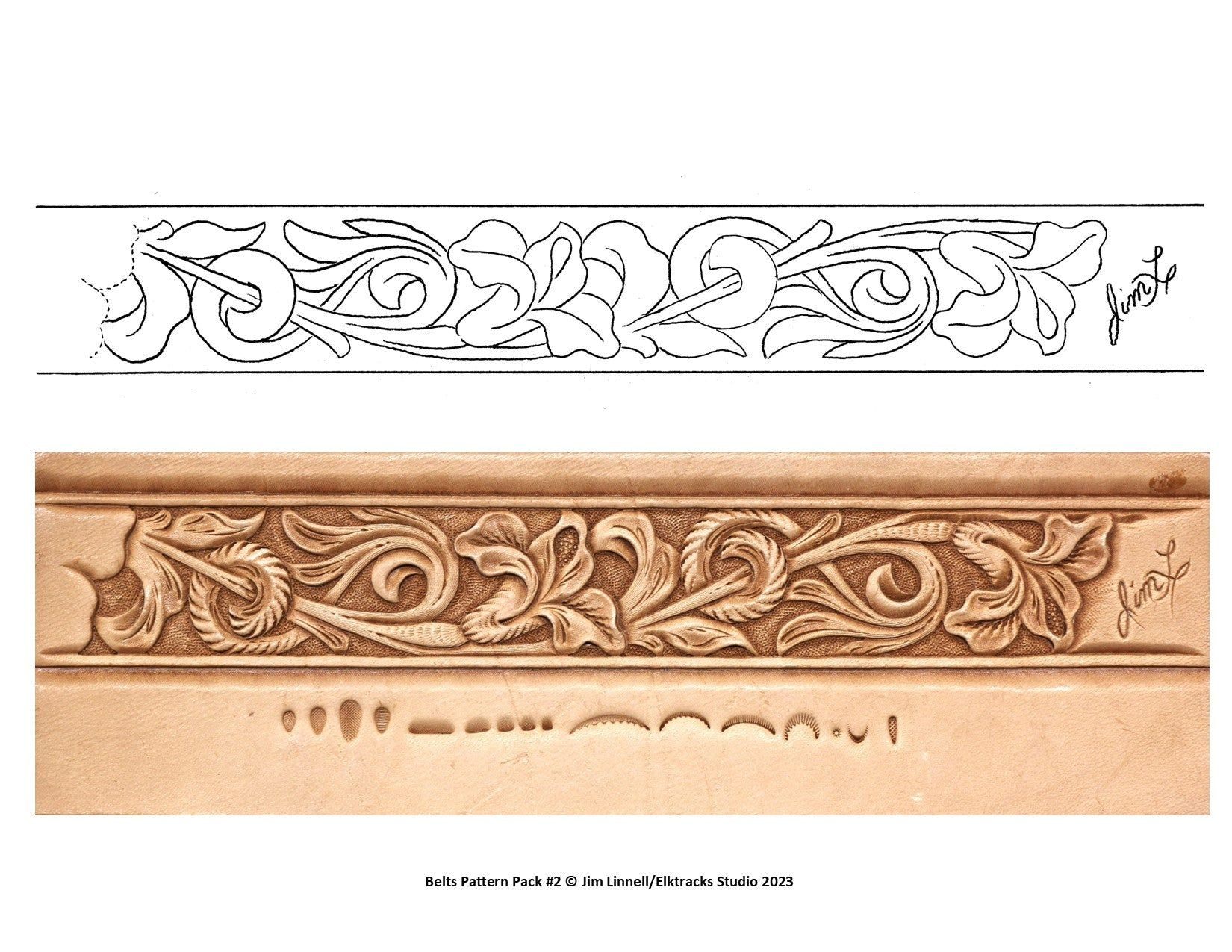 Leather Tooling Belt Patterns - Shop On Pinterest intended for Free Printable Leather Belt Tooling Patterns