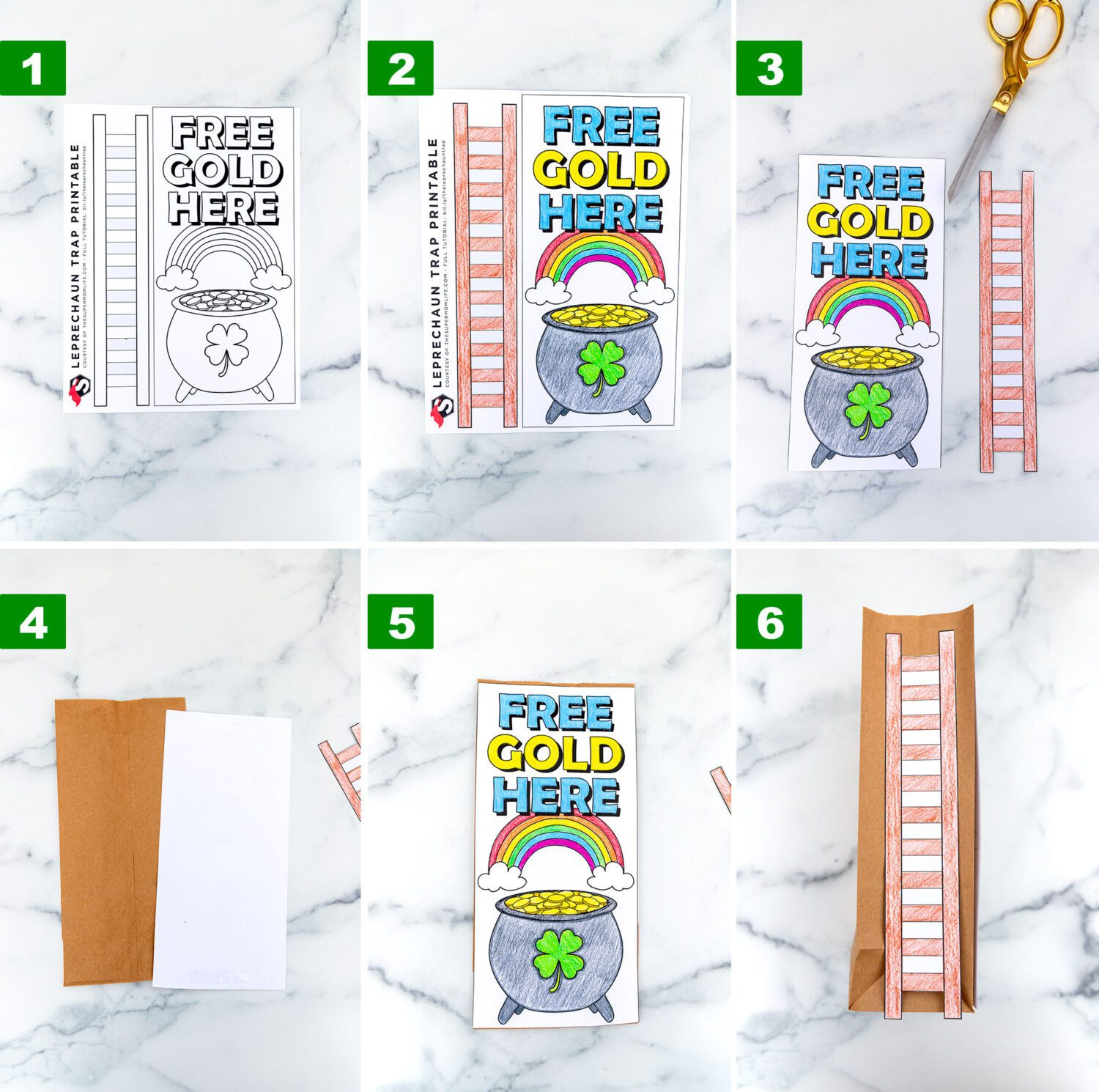 Leprechaun Trap Printable - The Super Mom Life throughout Leprechaun Trap Printable Free