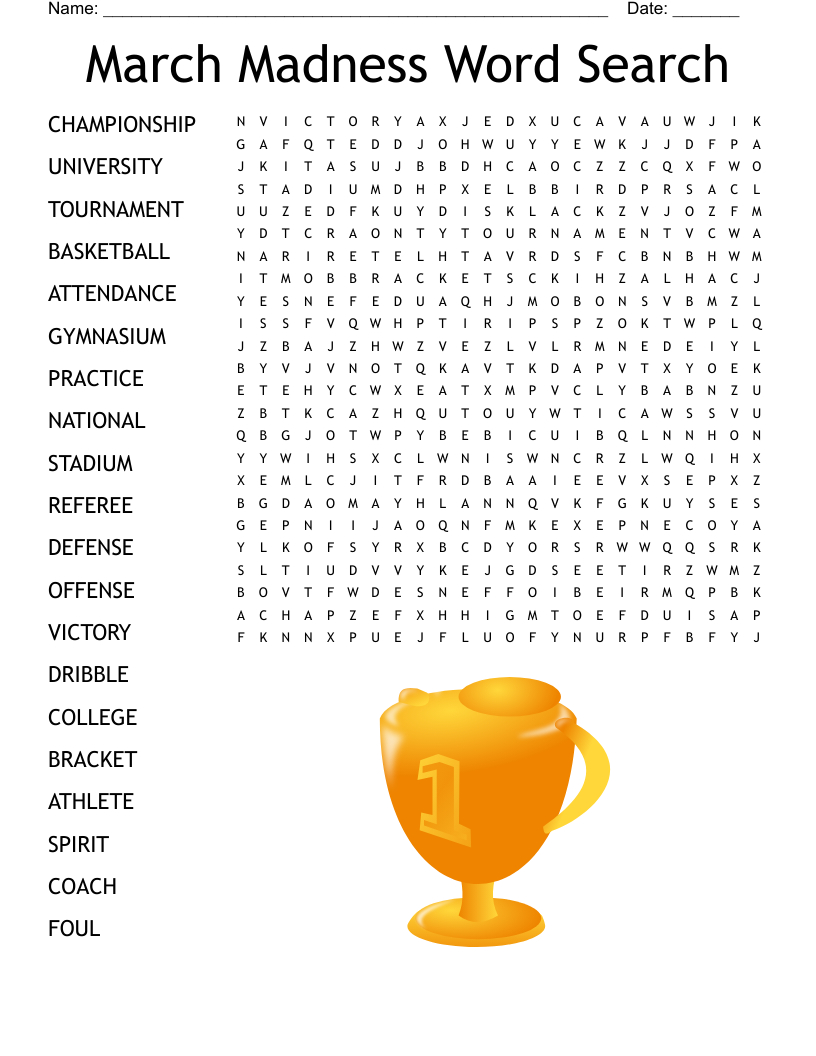 March Word Search - Wordmint within March Word Search Free Printable