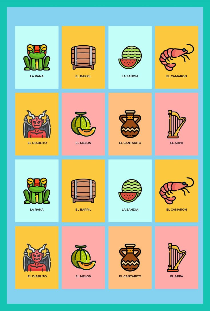 Mexican Bingo Cards Free - 11 Free Pdf Printables | Printablee in Mexican Bingo Cards Printable