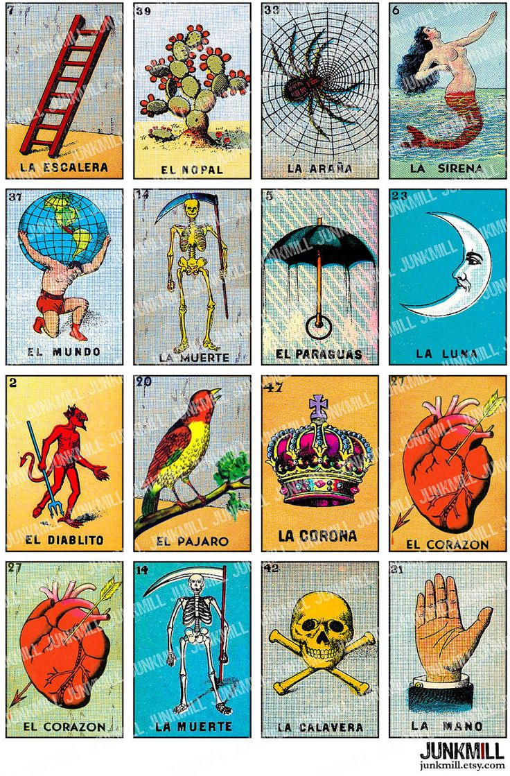 Mexican Bingo Cards Free - 11 Free Pdf Printables | Printablee regarding Printable Loteria Cards Free