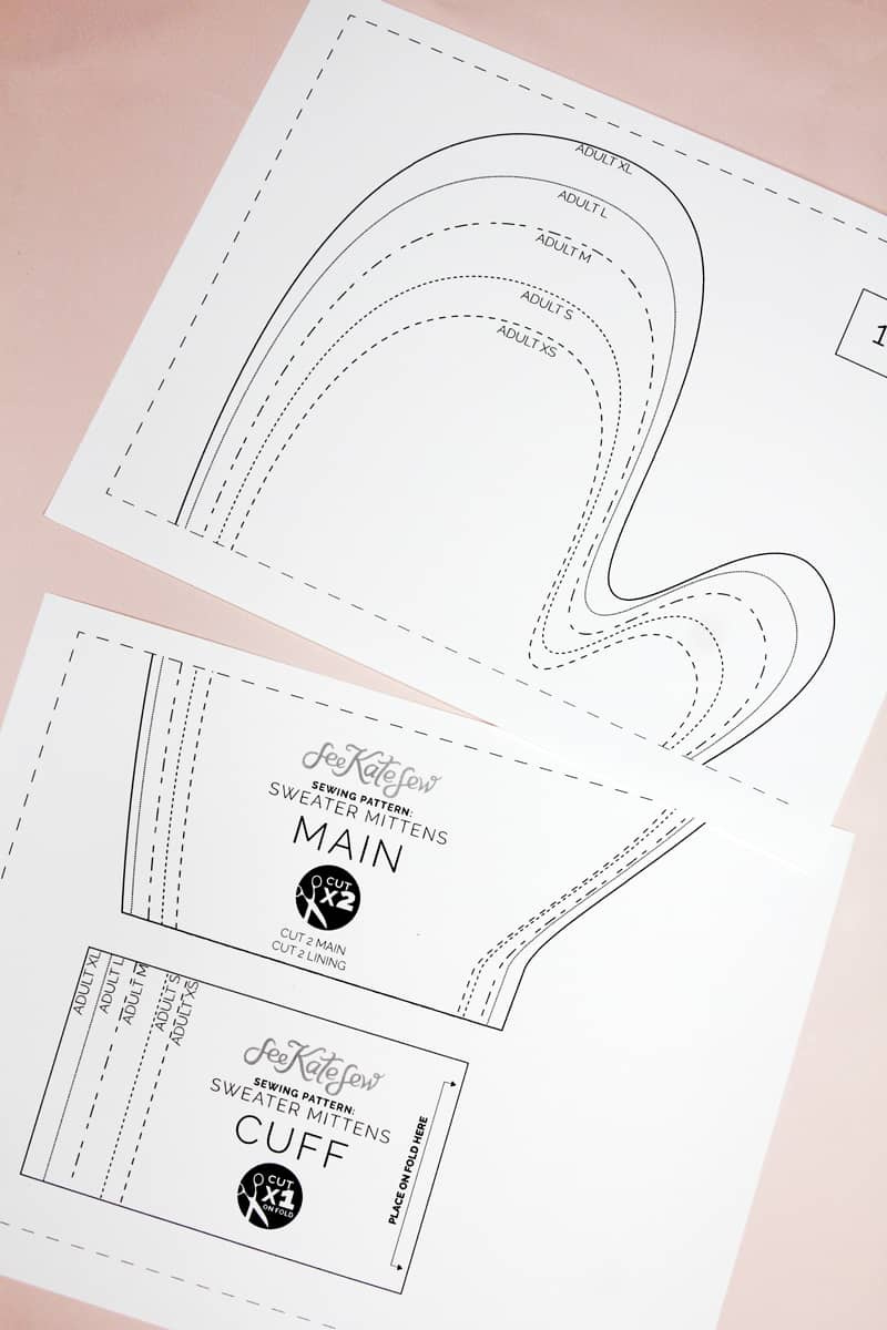 Mitten Pattern Shop for Free Printable Mitten Pattern