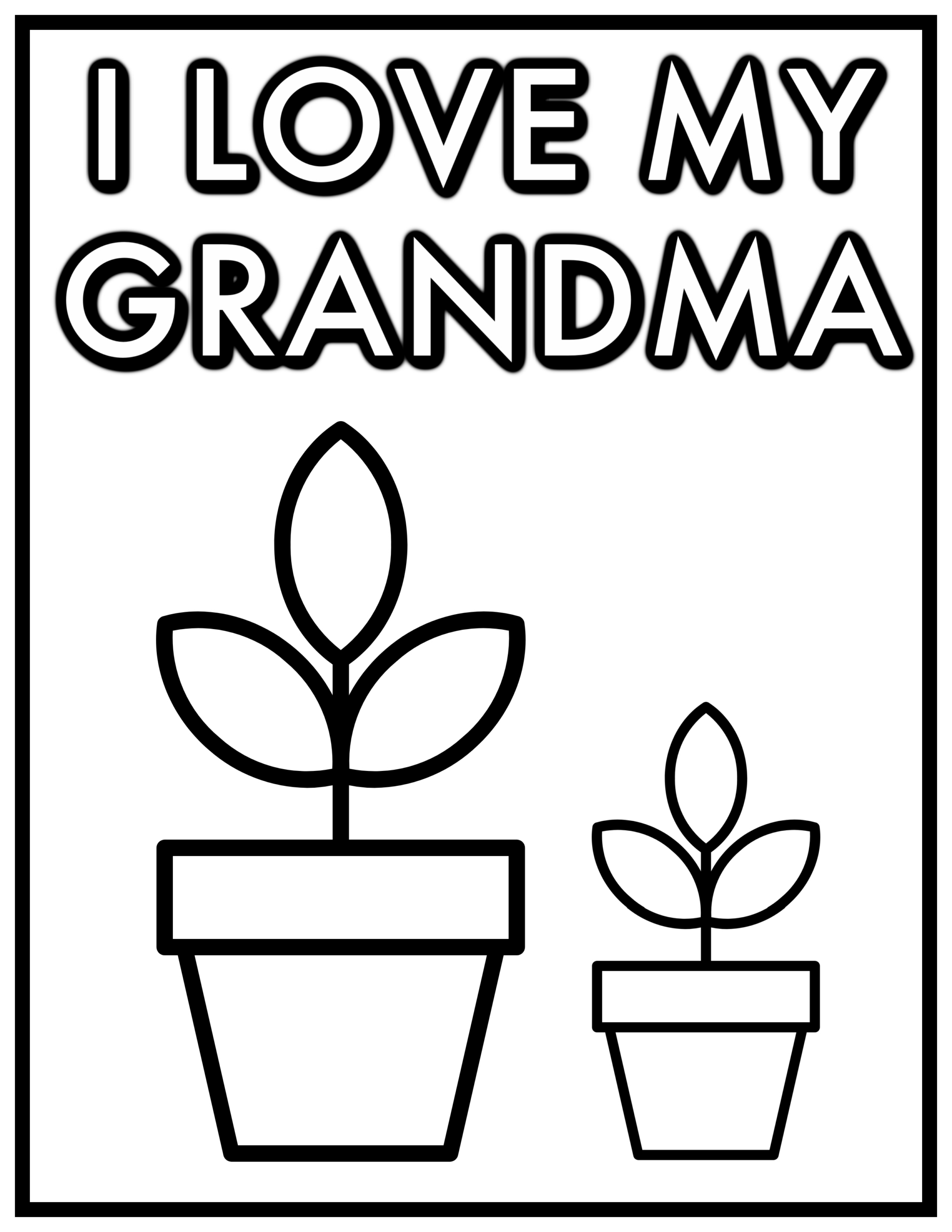 Mother&amp;#039;S Day Coloring Pages | Free Printable Pdf Coloring Book For within Mother&amp;#039;S Day Printable For Grandma