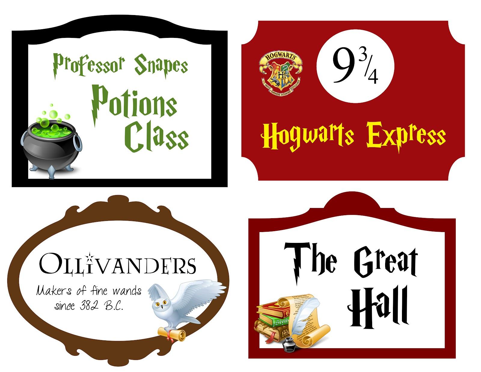 My Cotton Creations: Family Life: Harry Potter Party Free Printables for Harry Potter Signs Printable Free