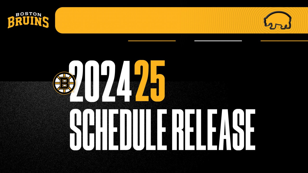 Nhl Announces Boston Bruins 2024-25 Regular Season Schedule within Boston Bruins Schedule 2025 24 Printable Free