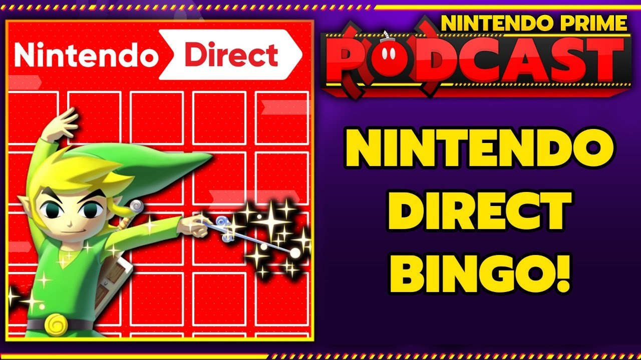 Nintendo Direct Bingo! | Nintendo Prime Podcast S2, Ep. 57 within Nintendo Direct Bingo Card Template