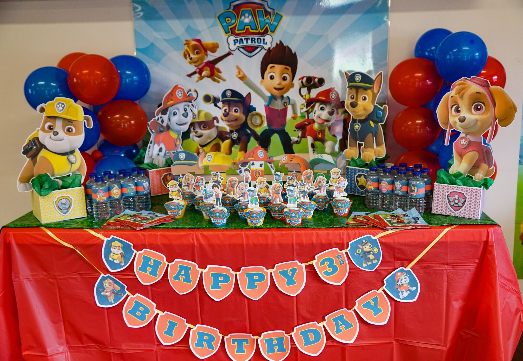 No.1 Best Free Paw Patrol Birthday Banner Printables inside Paw Patrol Birthday Free Printables