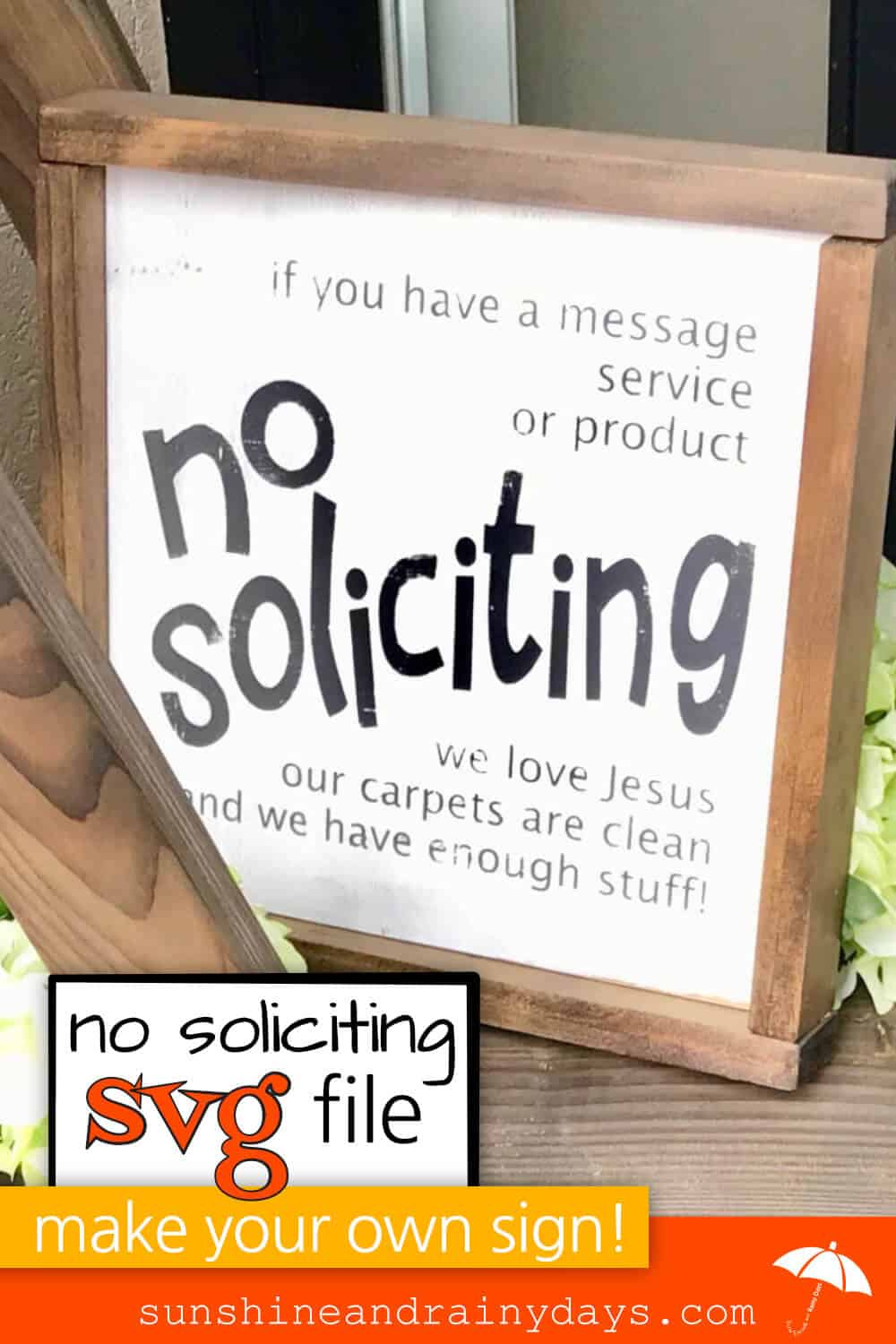 No Soliciting Sign - Sunshine And Rainy Days in Free Printable Funny No Soliciting Sign Printable