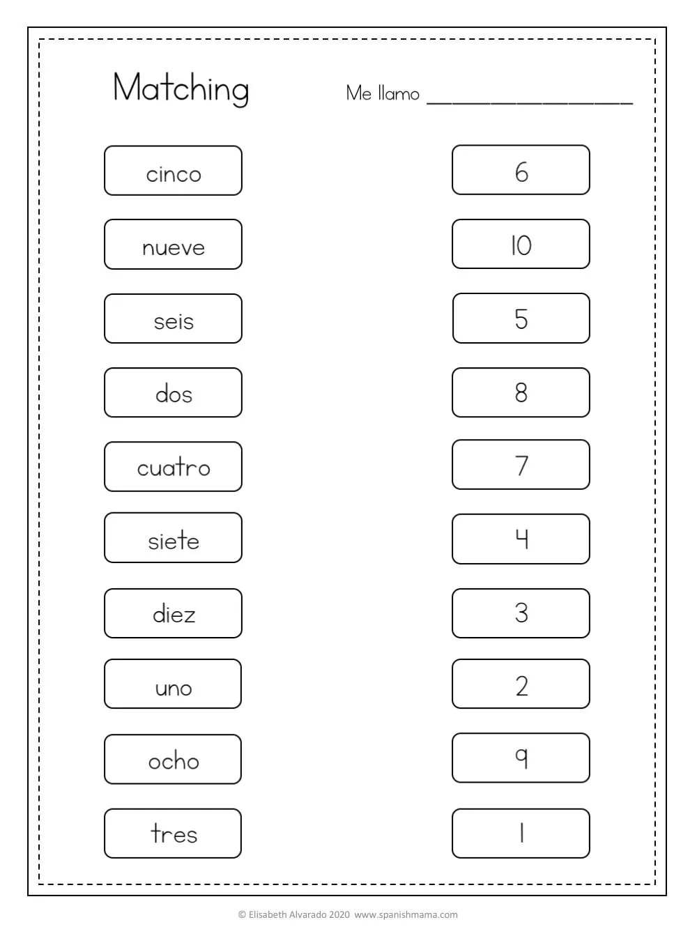 Numbers In Spanish Worksheets And How To Count 1-1000 inside Printable Spanish Numbers 1-20 Worksheet