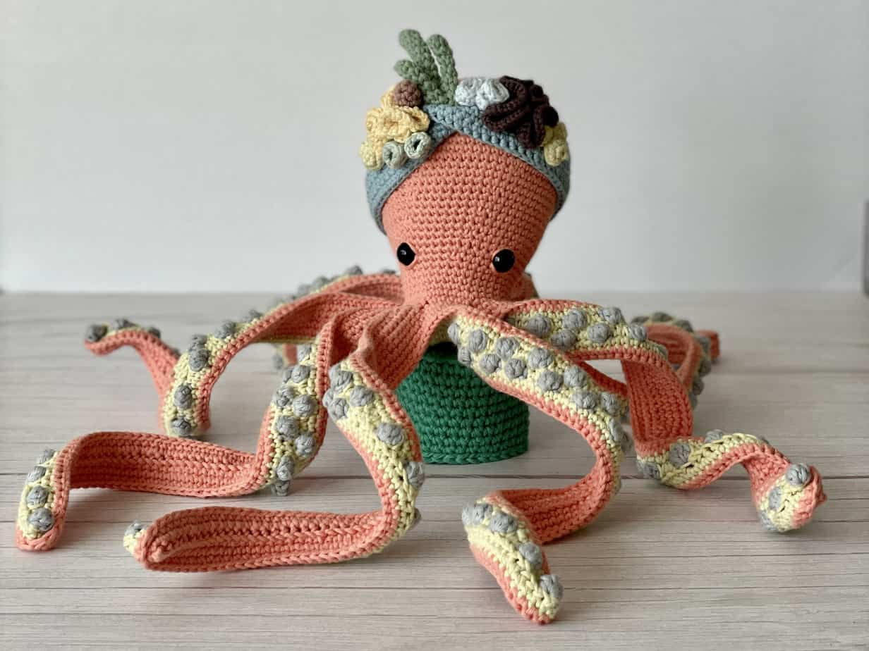 Octopus Crochet Pattern: Free Pattern + Video Tutorial pertaining to Free Printable Crochet Octopus Pattern