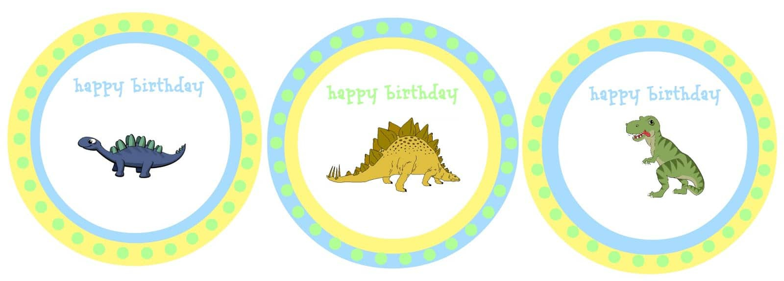 Party With Dinosaurs - Dinosaur Themed Birthday Party with Dinosaur Party Free Printables