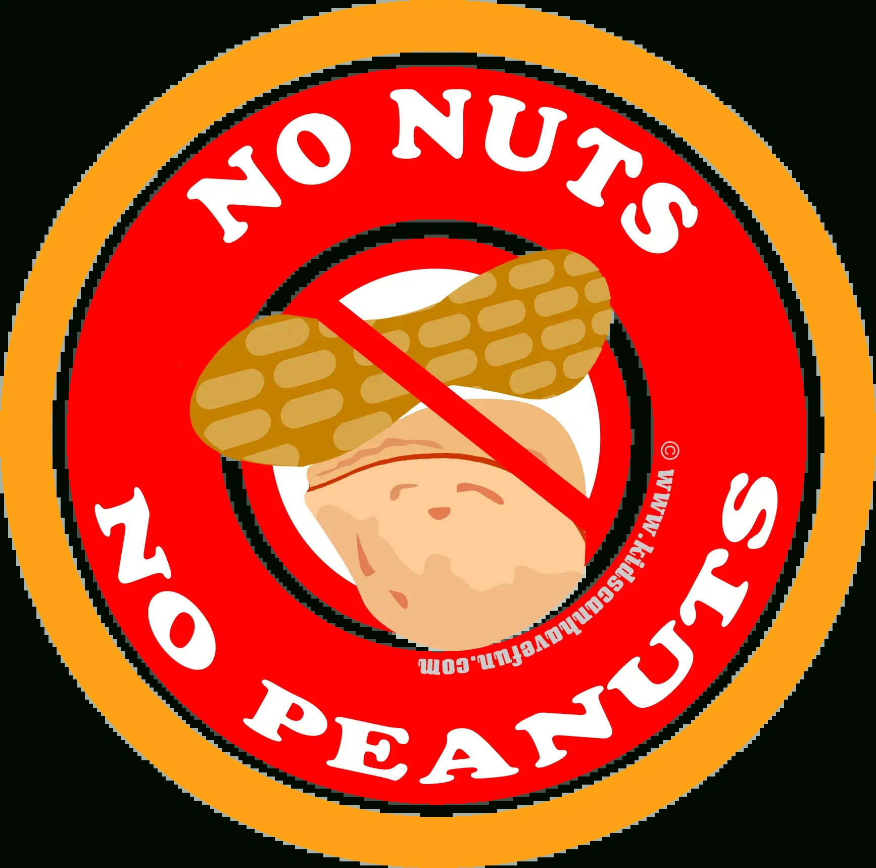 Peanut Nut Free Signs, Labels, Posters, Allergy Worksheets within Free Printable Nut Free Zone Sign