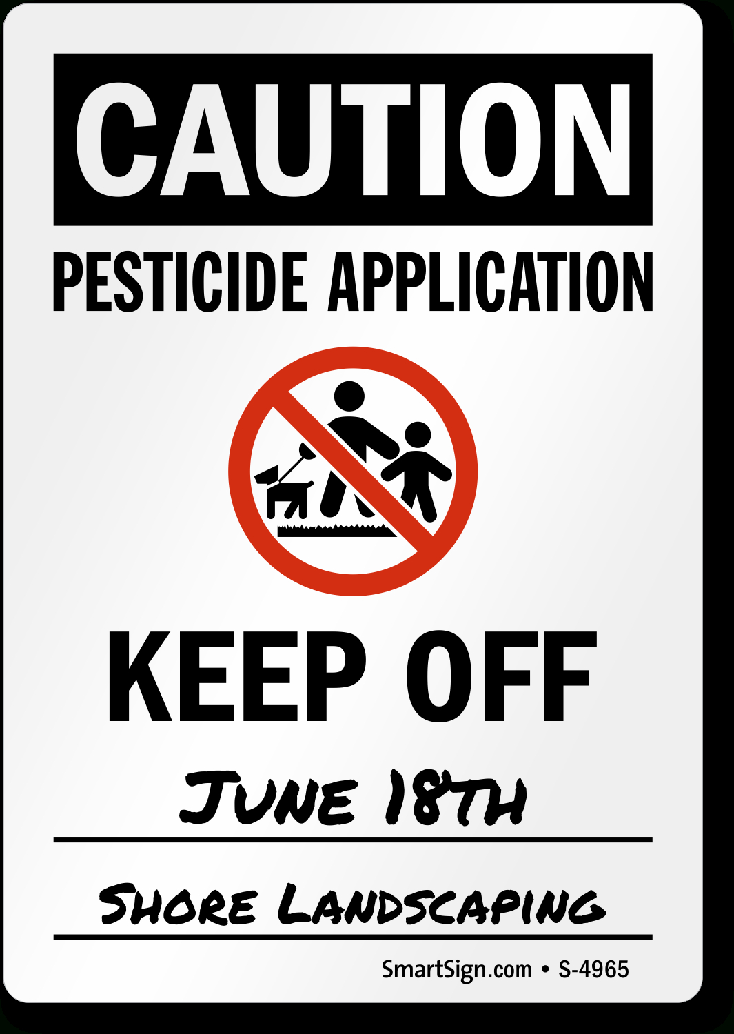 Pesticide Application, Keep Off Sign intended for Printable Pesticide Warning Signs