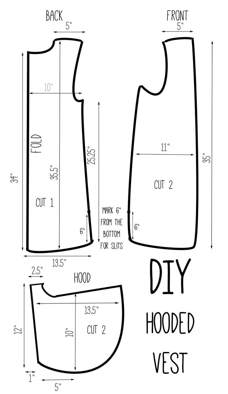 Pin Page with regard to Free Printable Vest Patterns