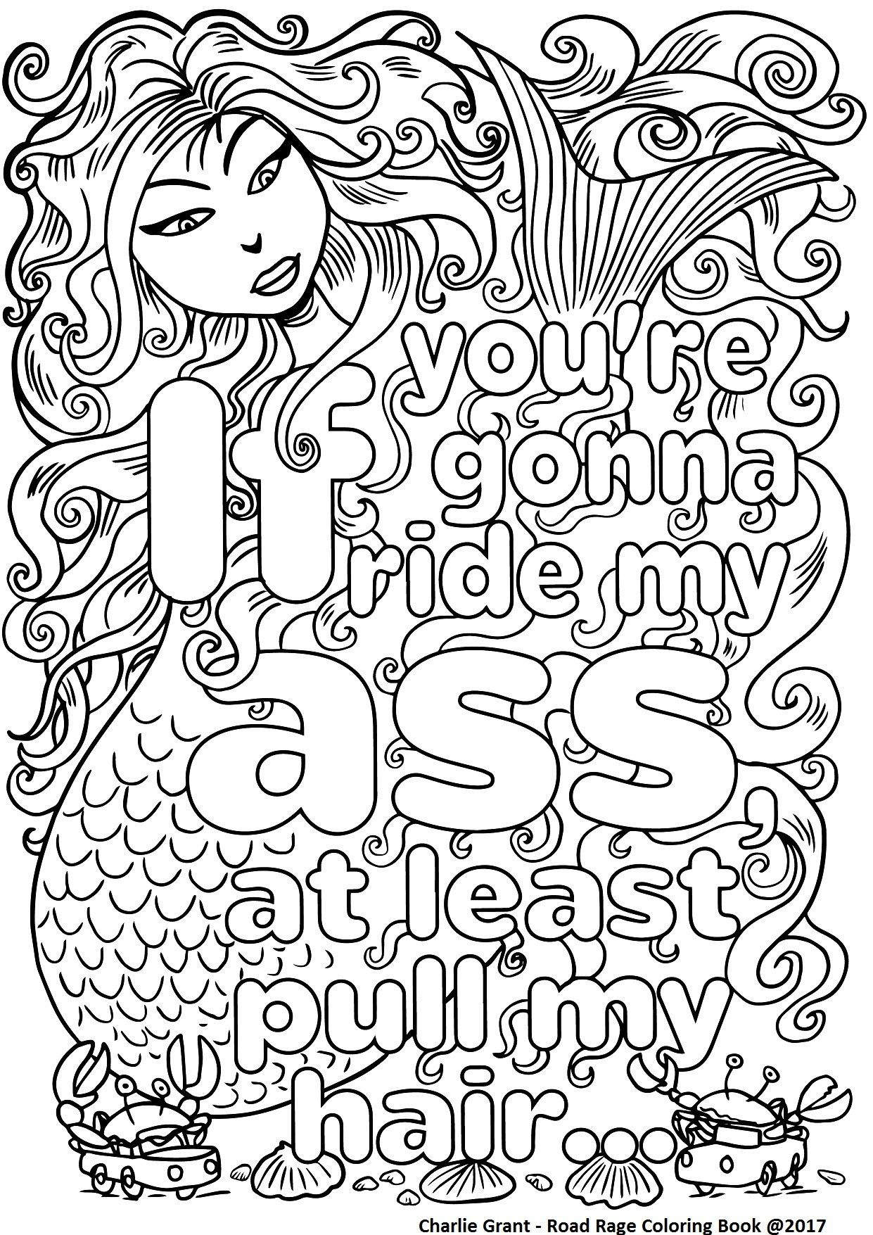 Pin Page within Free Printable Adult Coloring Pages Swear Words