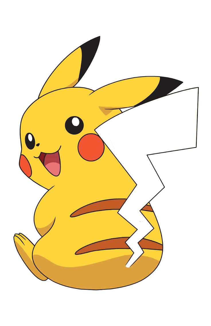 Pin Tail Pikachu in Pin the Tail on Pikachu Free Printable