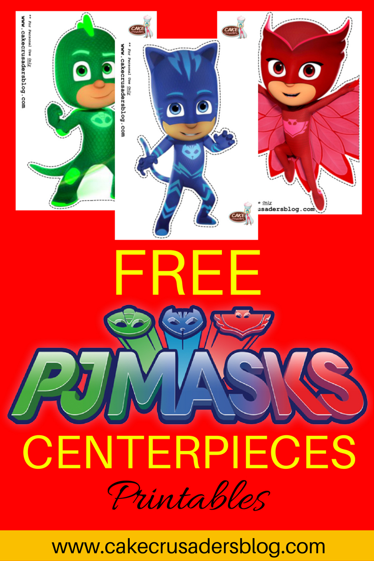 Pj Mask Party Ideas | Ellierosepartydesigns within Pj Masks Free Printables