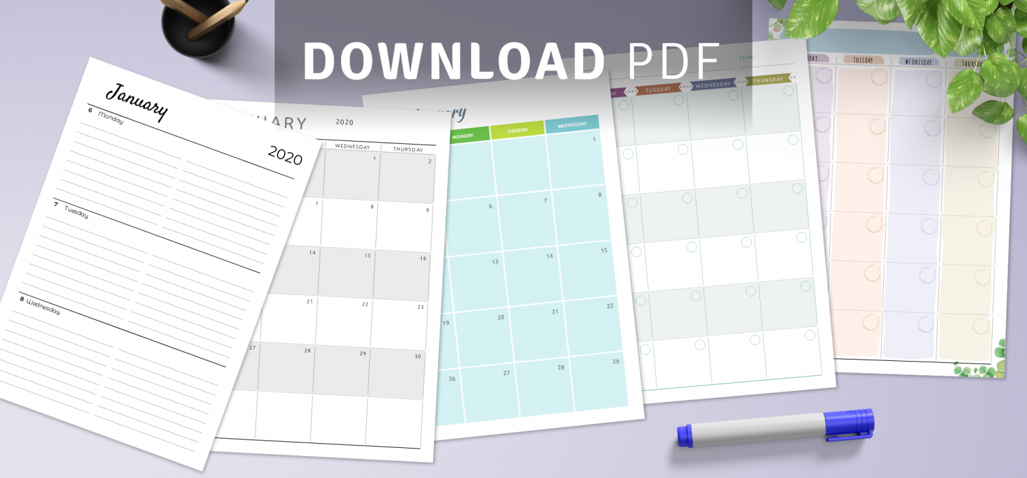 Planner Printable A5 Templates - Download Pdf pertaining to A5 Planner Free Printables